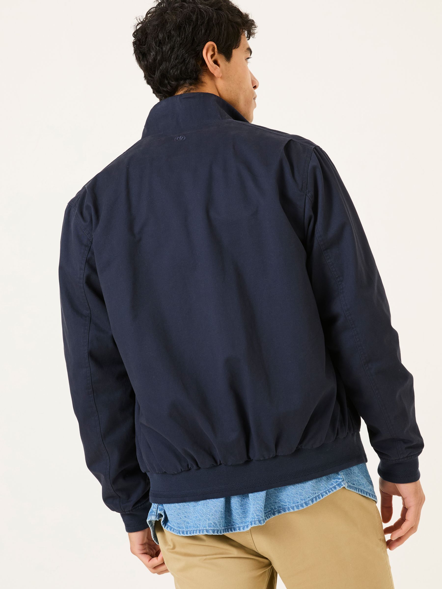 Navy Harrington Jacket - Image 2 of 8