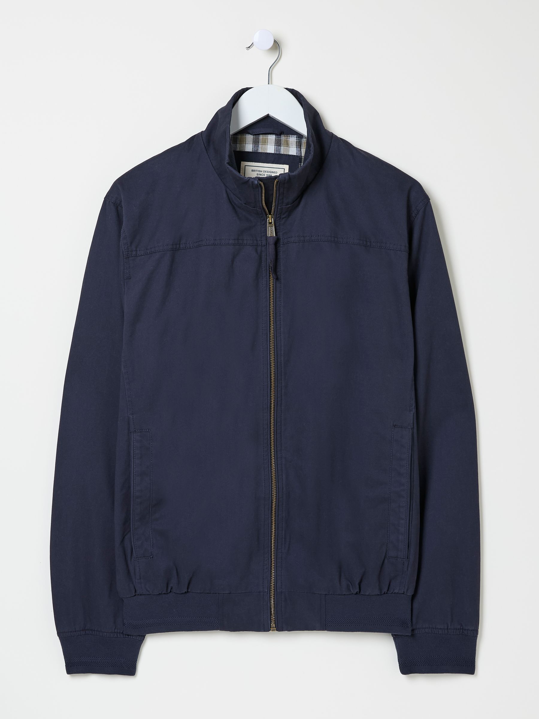 Navy Harrington Jacket - Image 7 of 8