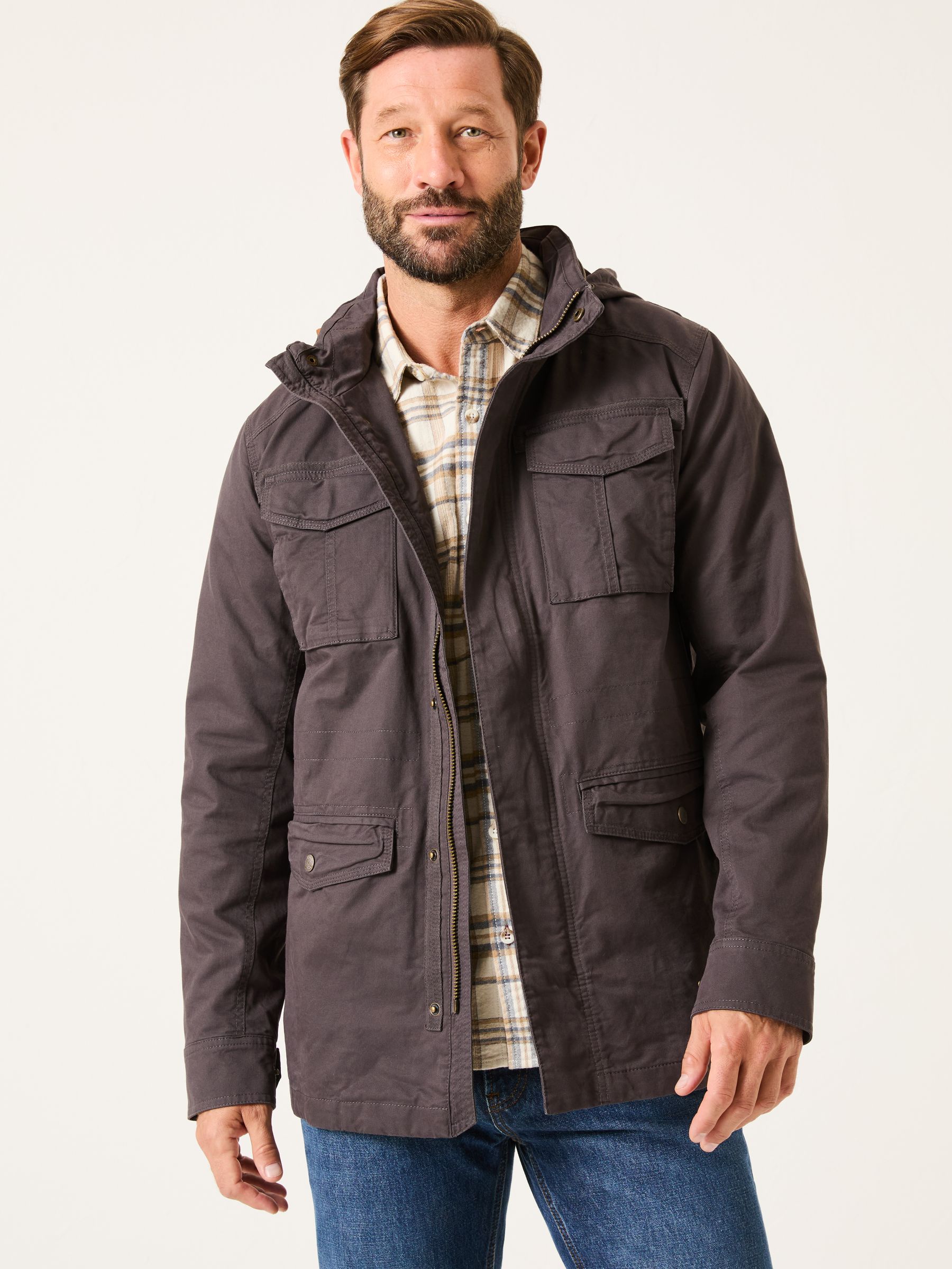 Dark Brown Calcott Jacket - Image 1 of 6