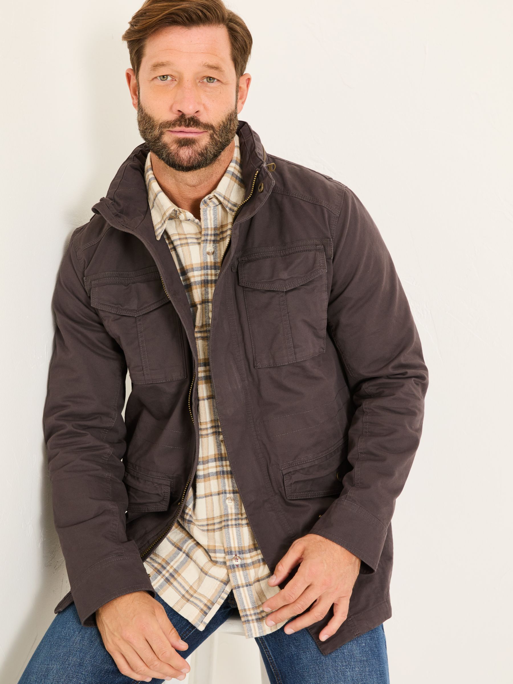 Dark Brown Calcott Jacket - Image 3 of 6
