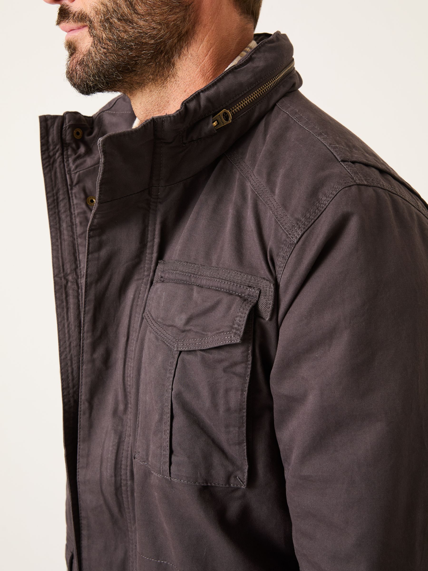 Dark Brown Calcott Jacket - Image 4 of 6