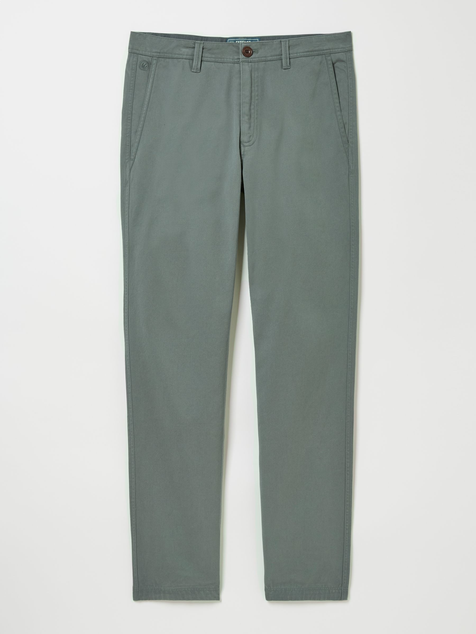 Dusky Green Modern Coastal Chinos - Image 6 of 6