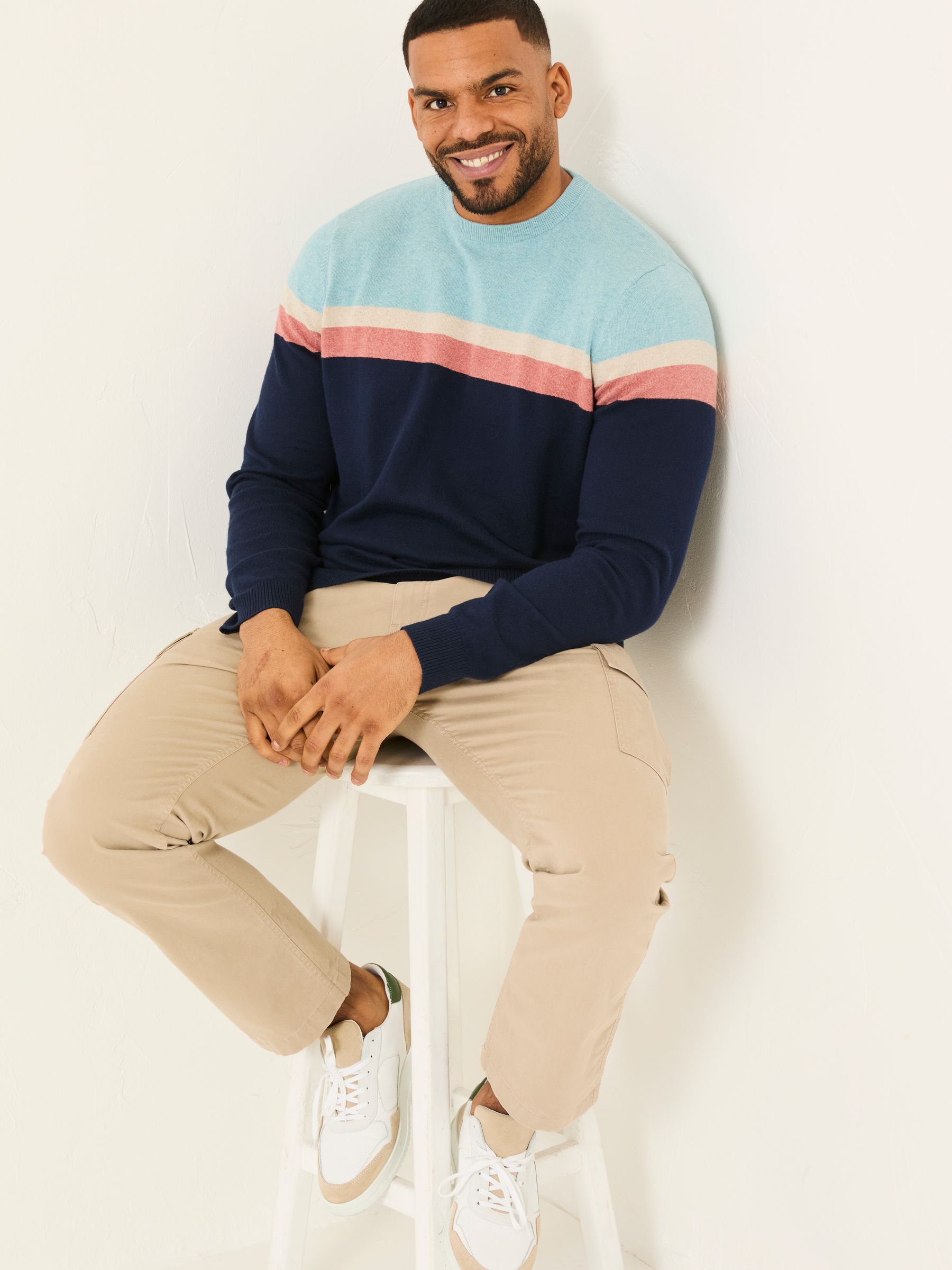 Mawes Natural Cargo Trousers - Image 6 of 7