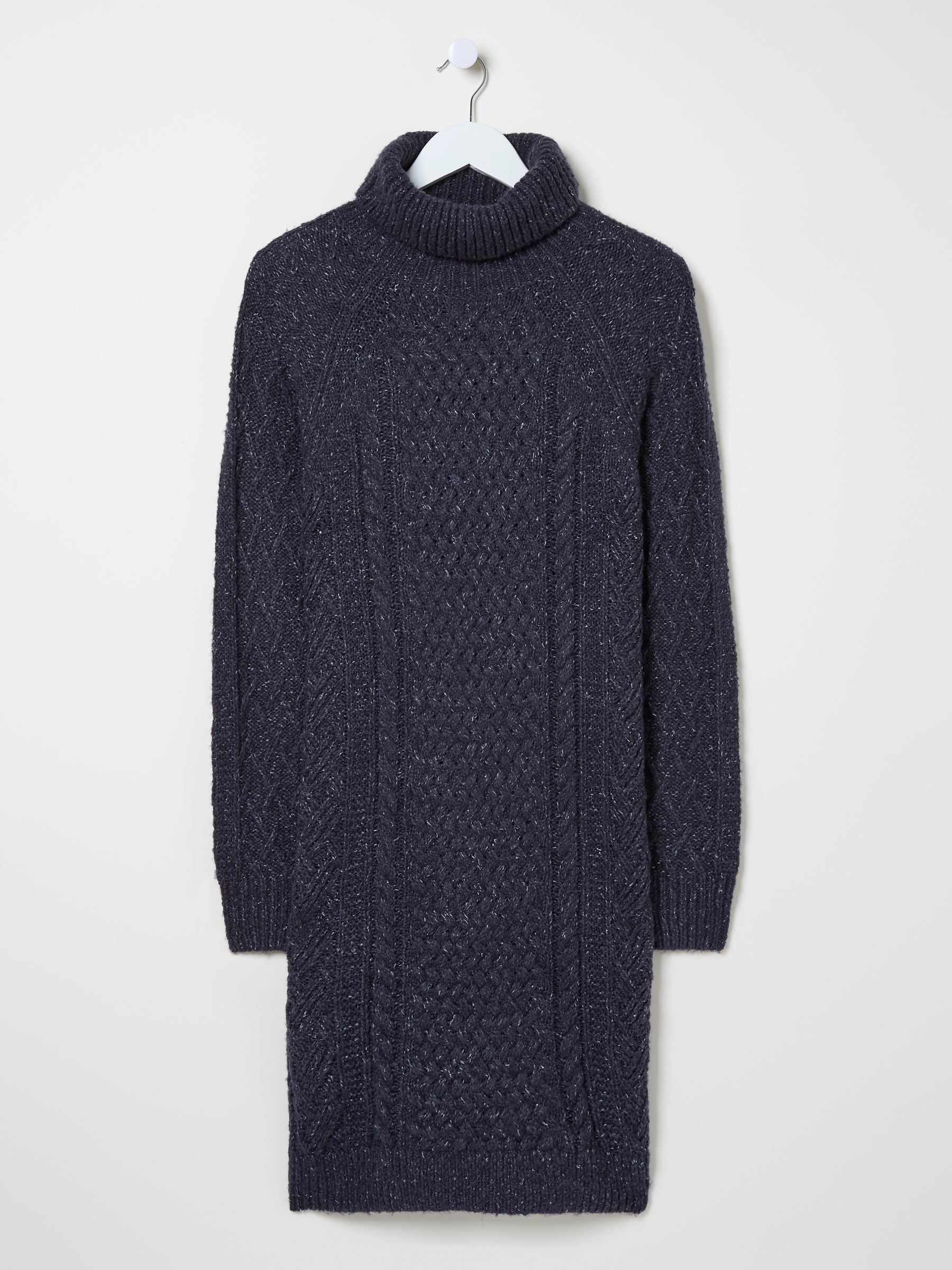 Navy Alicia Knit Dress - Image 6 of 6