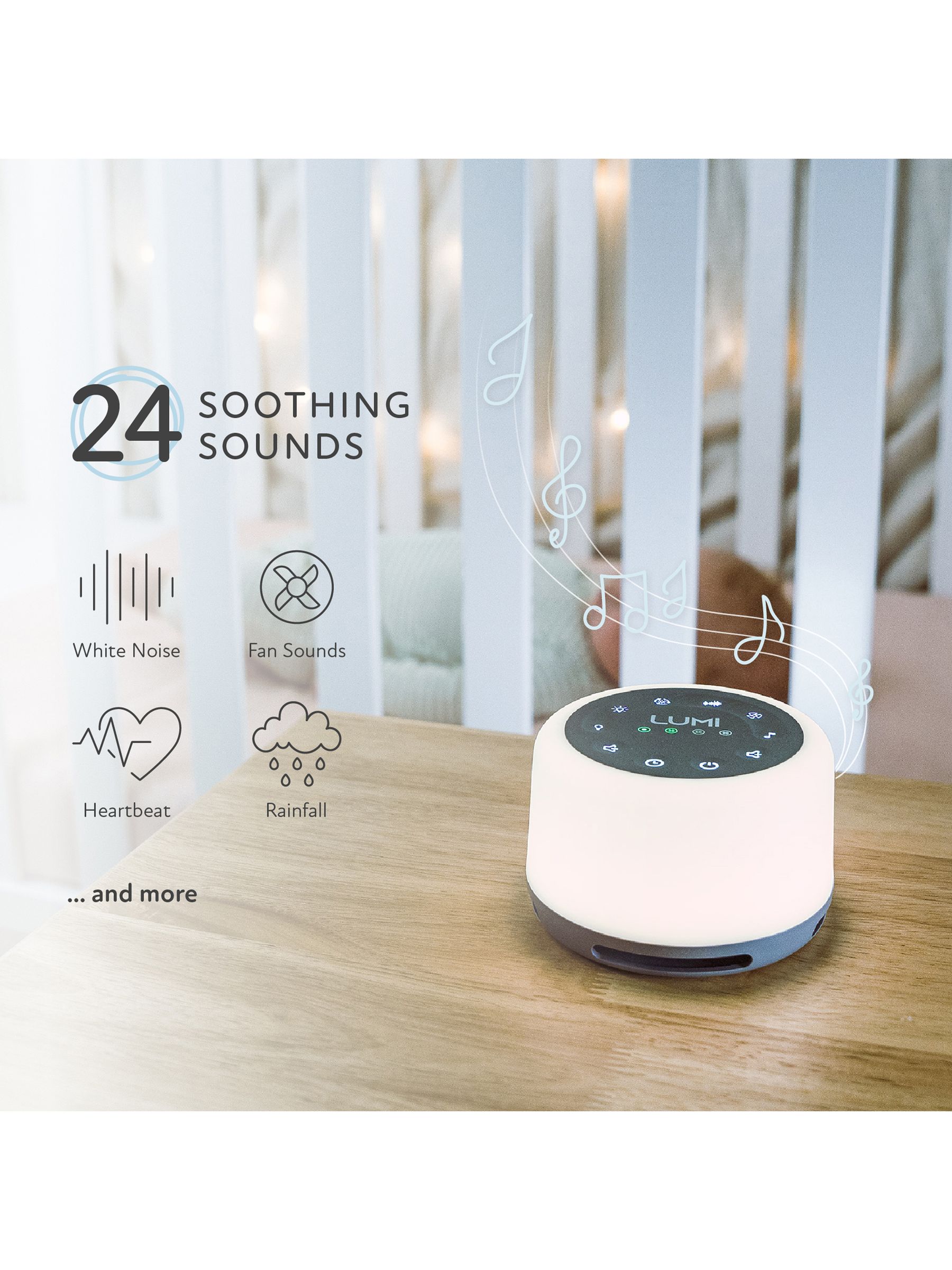 Lumi Original White Noise Machine - Image 3 of 10