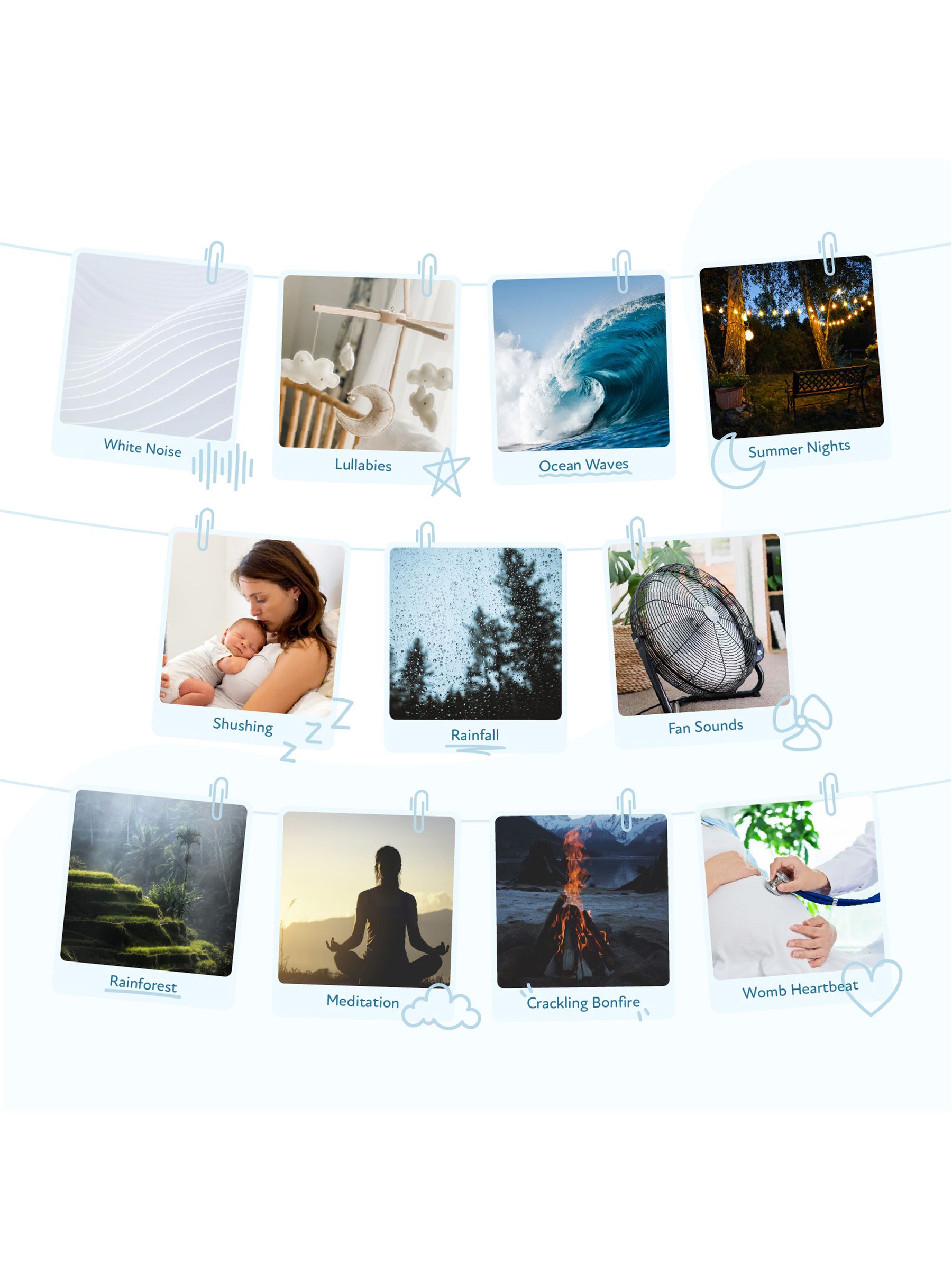 Lumi Original White Noise Machine - Image 4 of 10