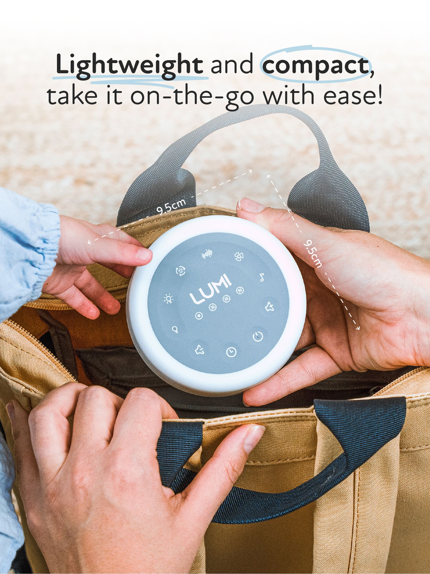 Lumi Original White Noise Machine - Image 7 of 10