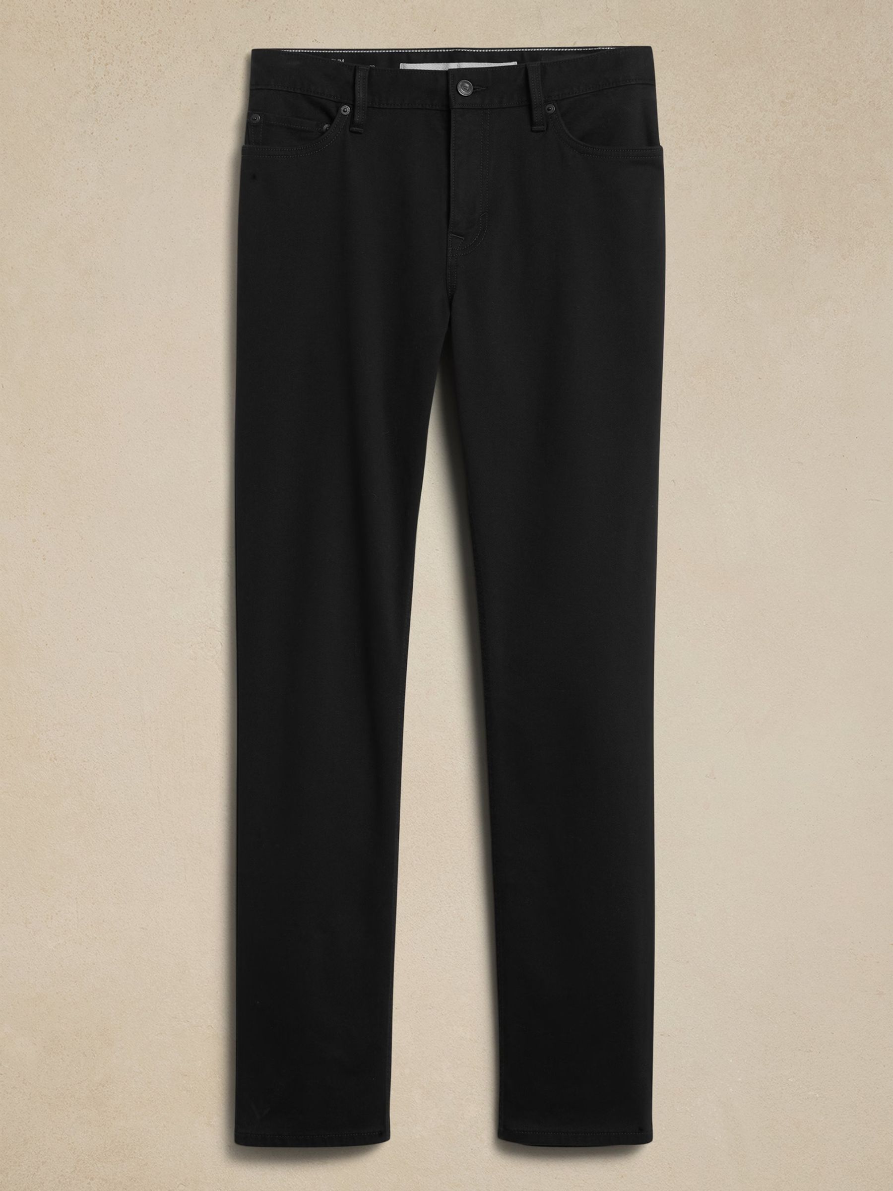 Banana Republic Black Slim Traveler Trousers 2.0 - Image 4 of 4
