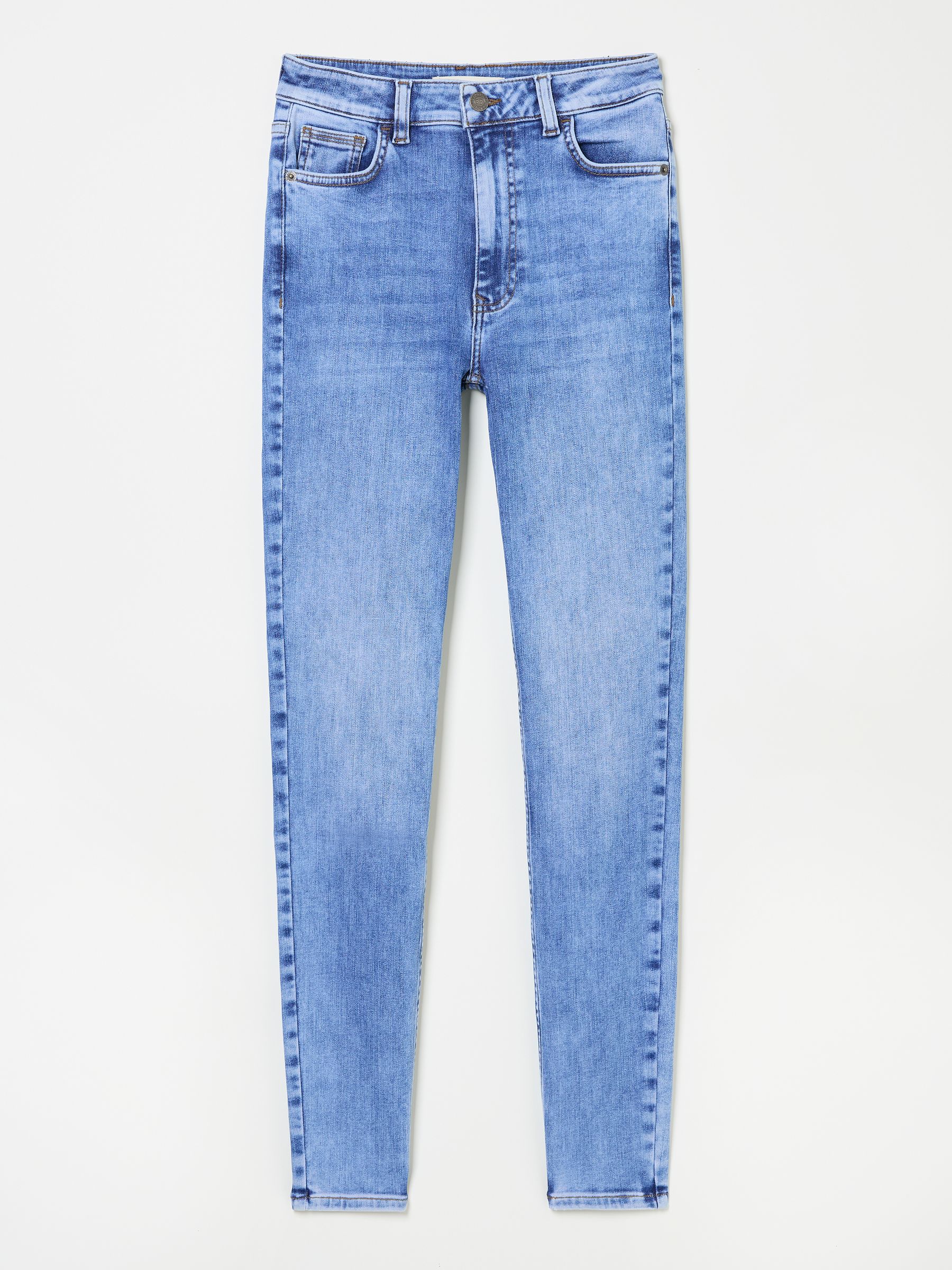 Harlow Light Vintage Blue Highwaist Skinny Jeans - Image 7 of 7