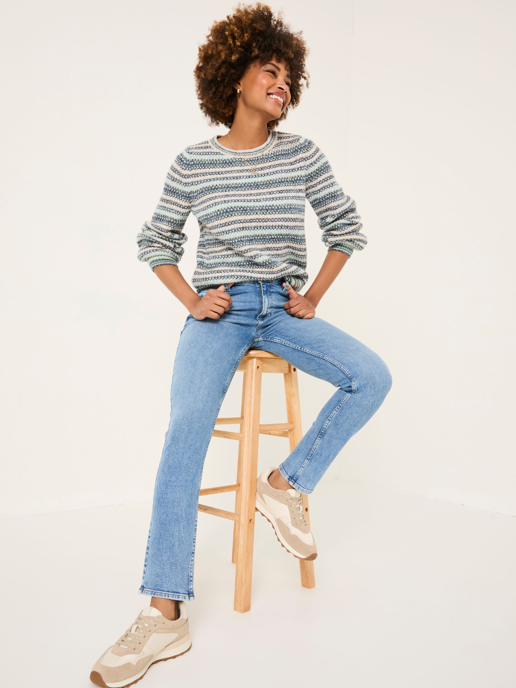 Sway Light Vintage Blue Slim Jeans - Image 4 of 7
