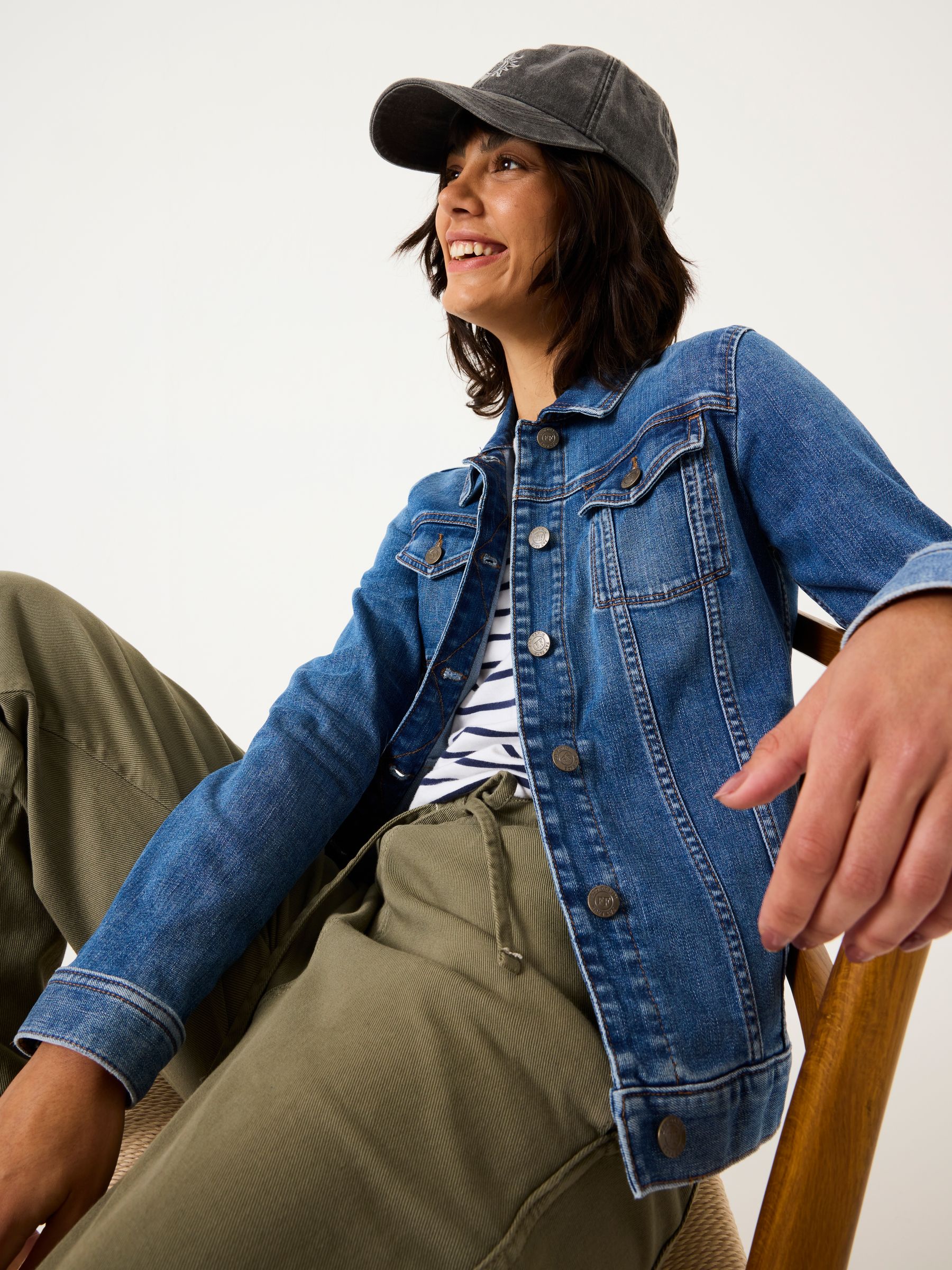 Tasha Denim Vintage Denim Jacket - Image 3 of 5