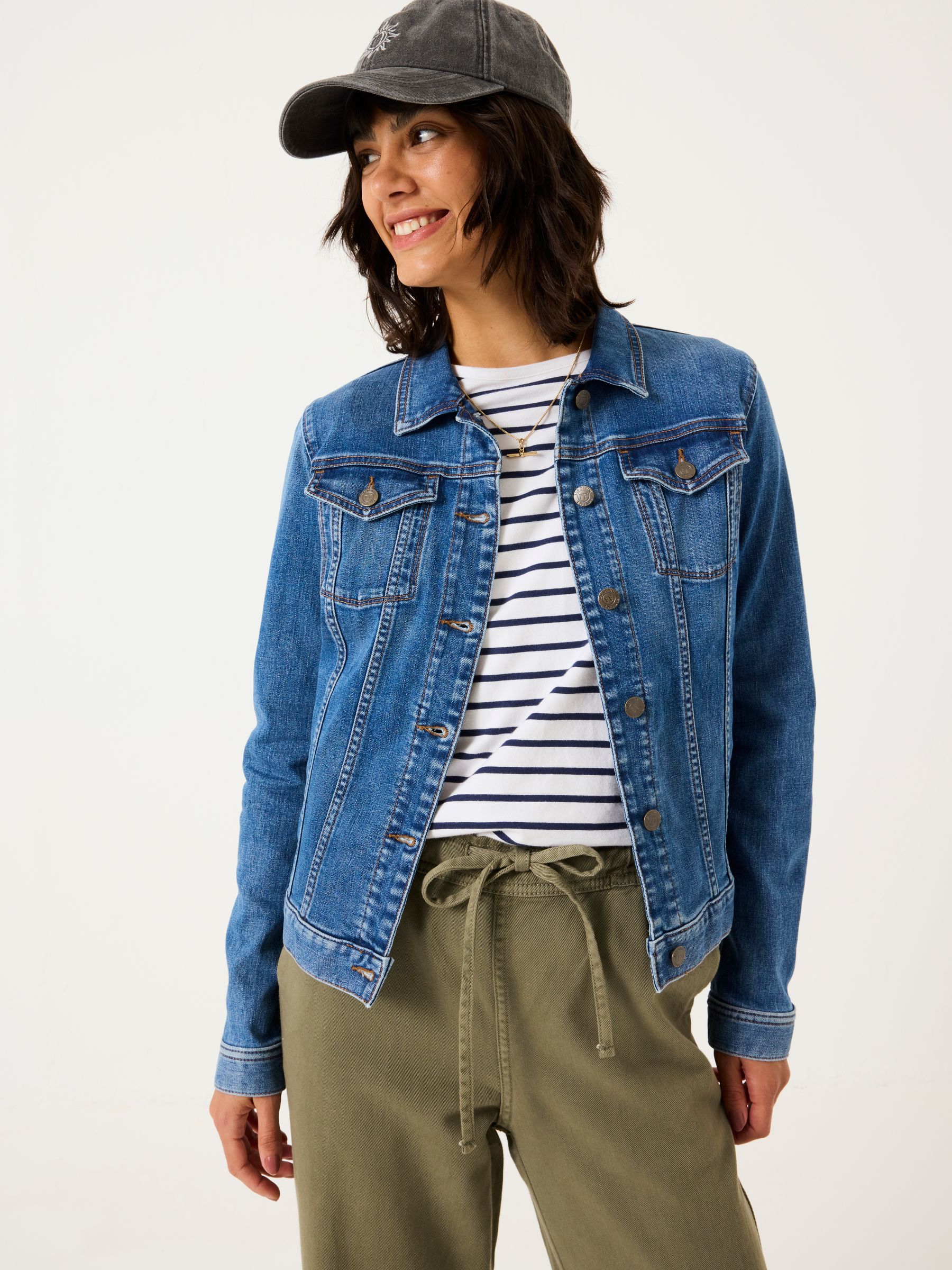 Tasha Denim Vintage Denim Jacket - Image 4 of 5