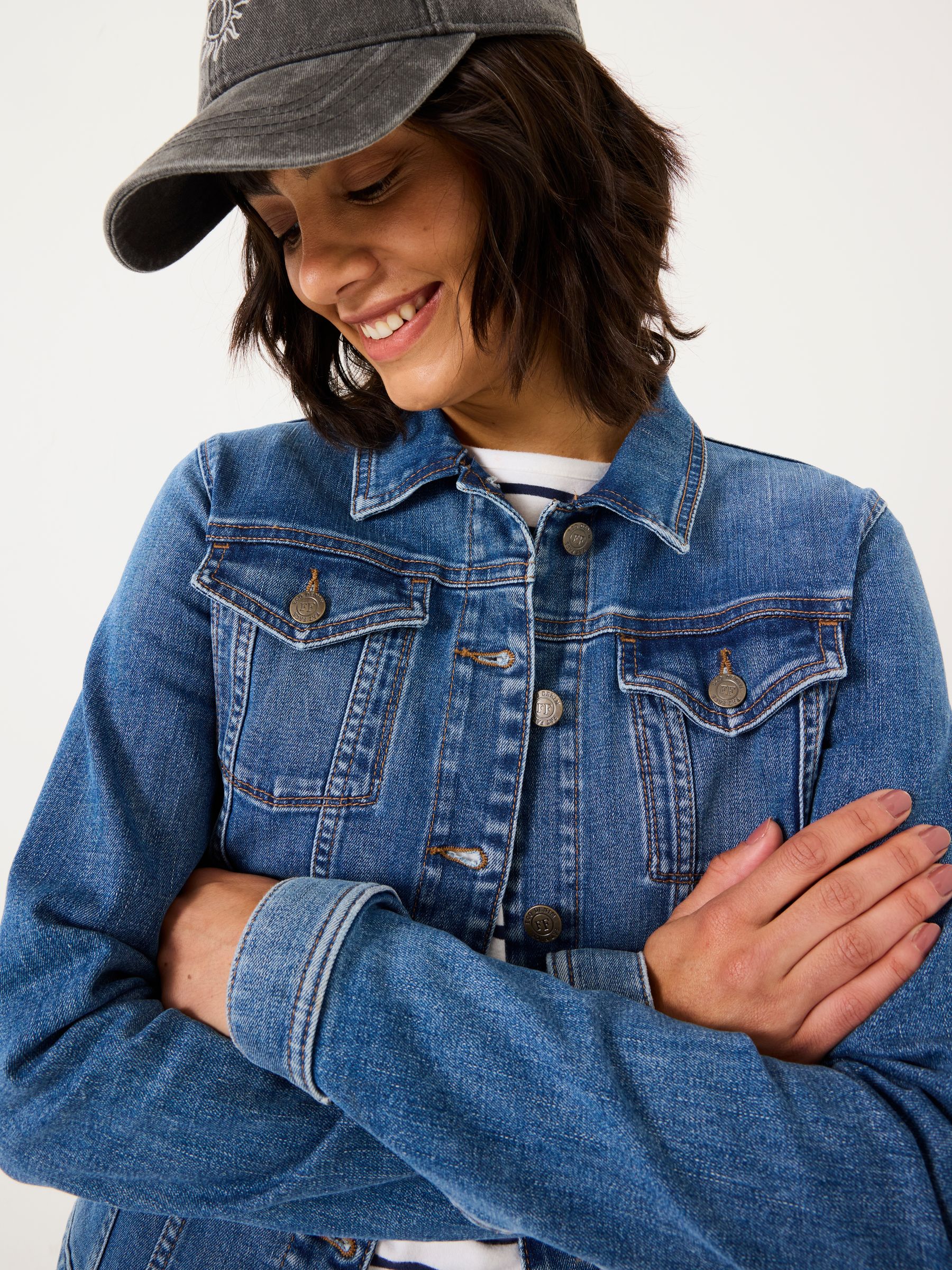 Tasha Denim Vintage Denim Jacket - Image 5 of 5