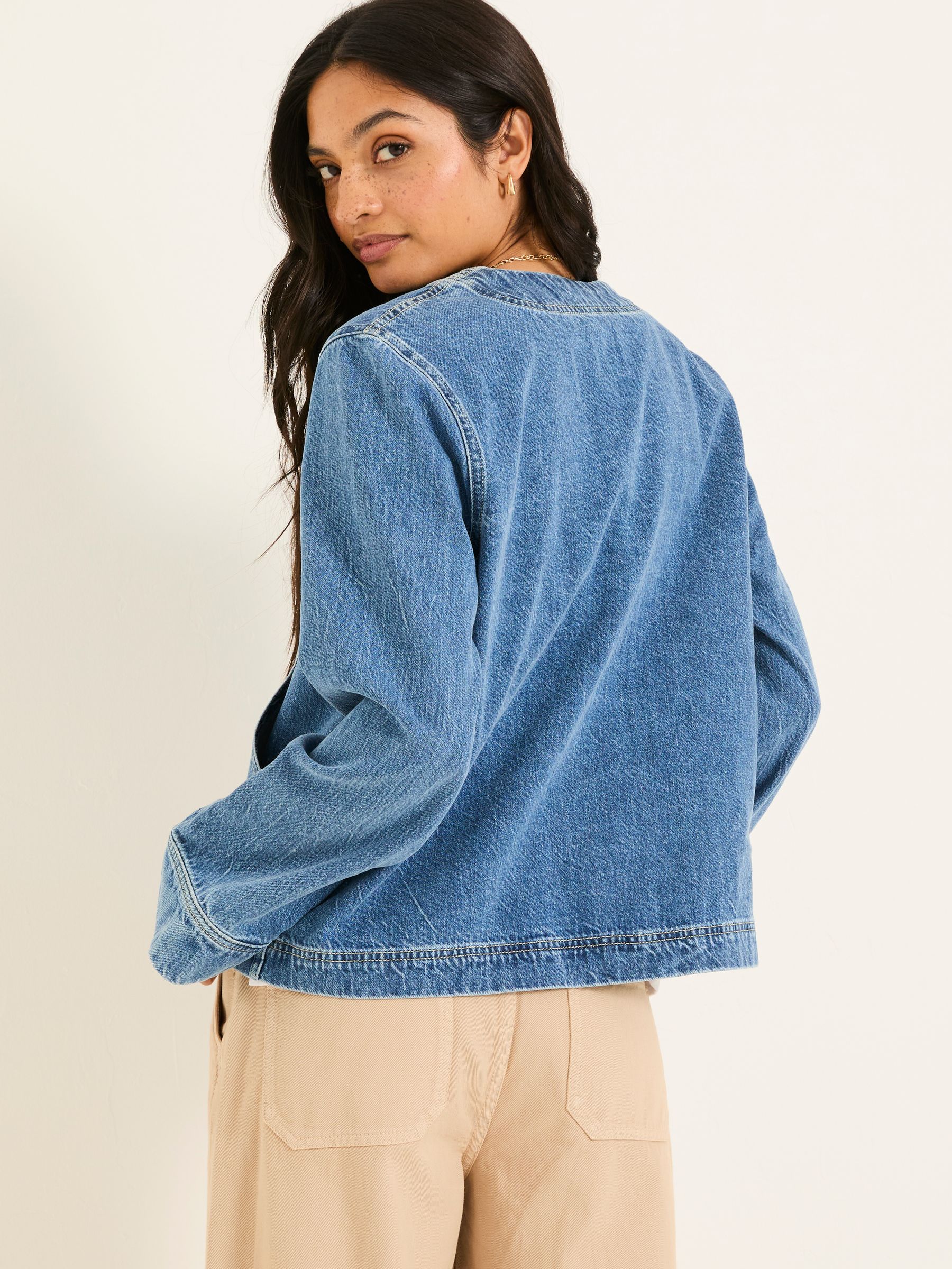 Dulcie Blue Denim Dulcie Denim Jacket - Image 2 of 6