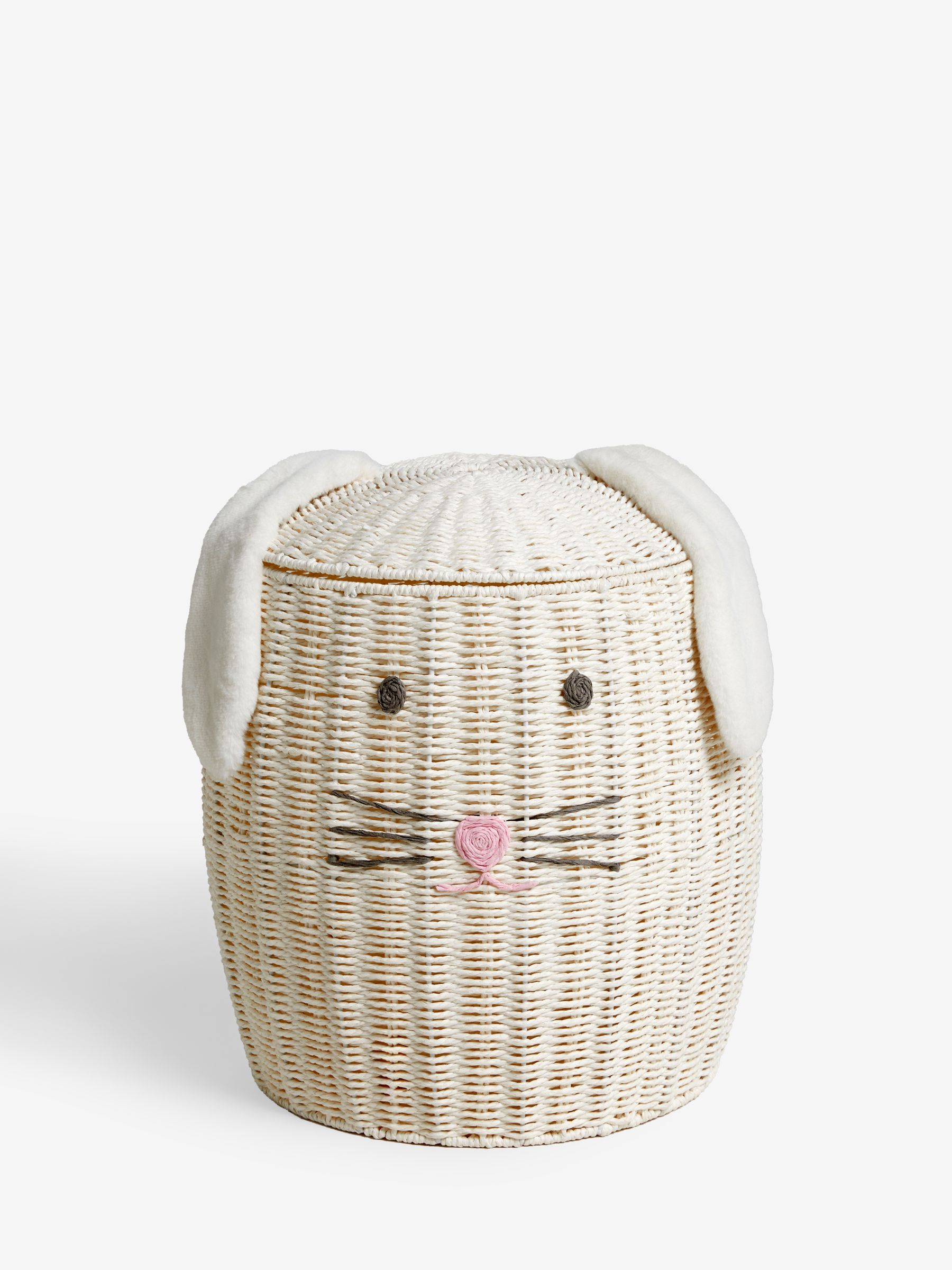 Betsy Bunny Woven Laundry Basket - Image 2 of 4