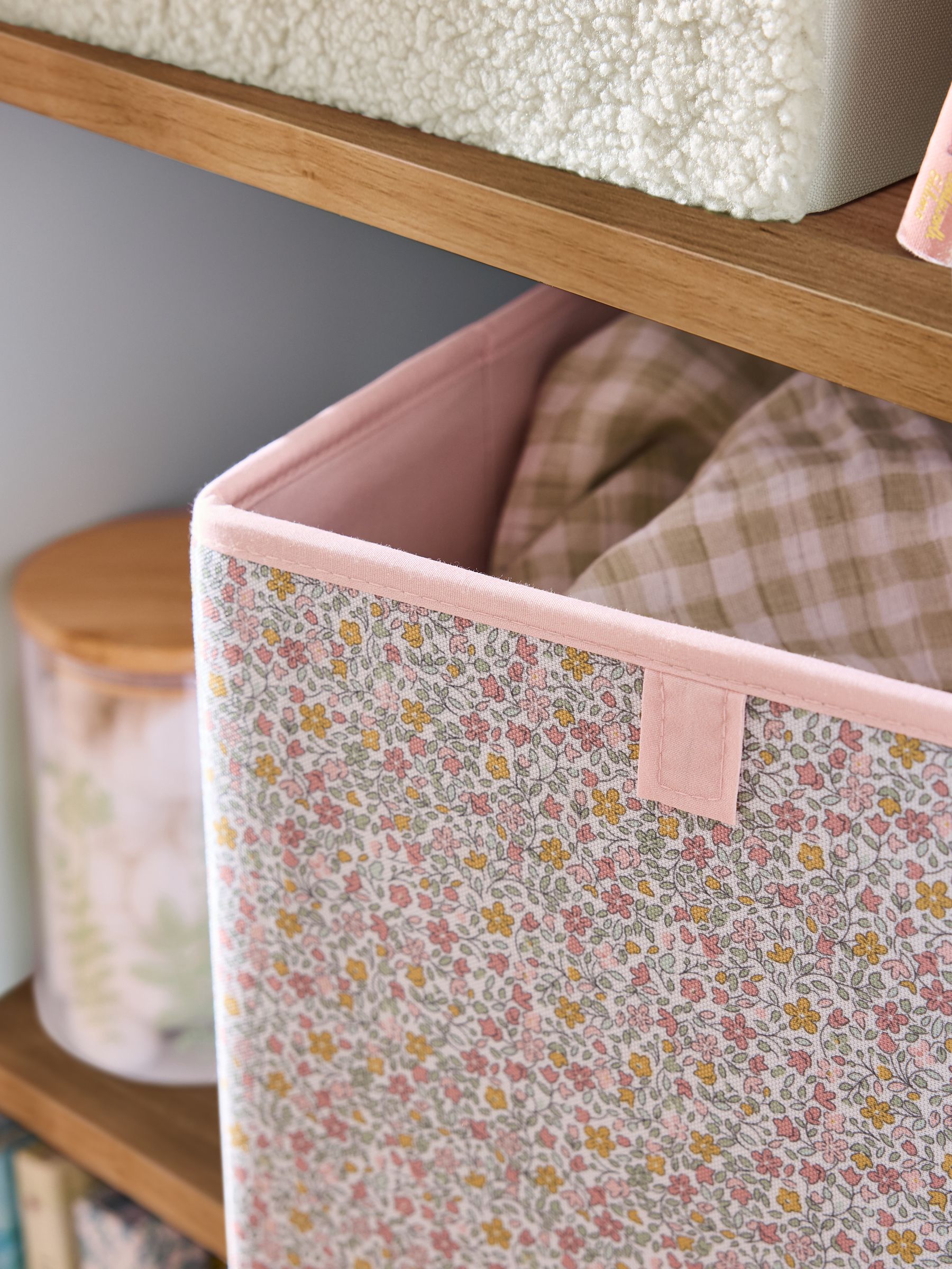 Set of 2 Betsy Bunny Cube Storage Boxes - Image 4 of 4