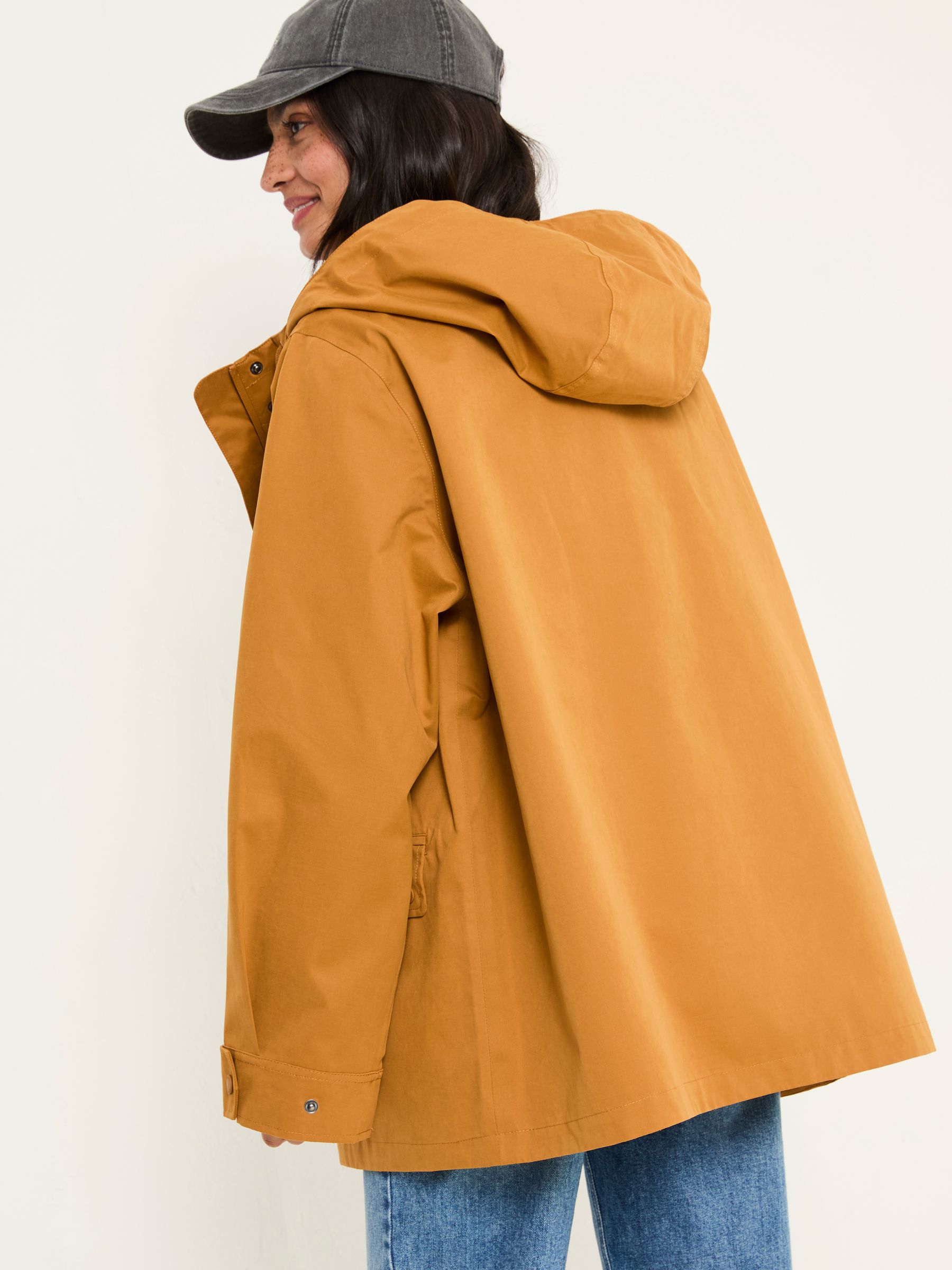 Tan Brown Waterproof Coat - Image 2 of 5
