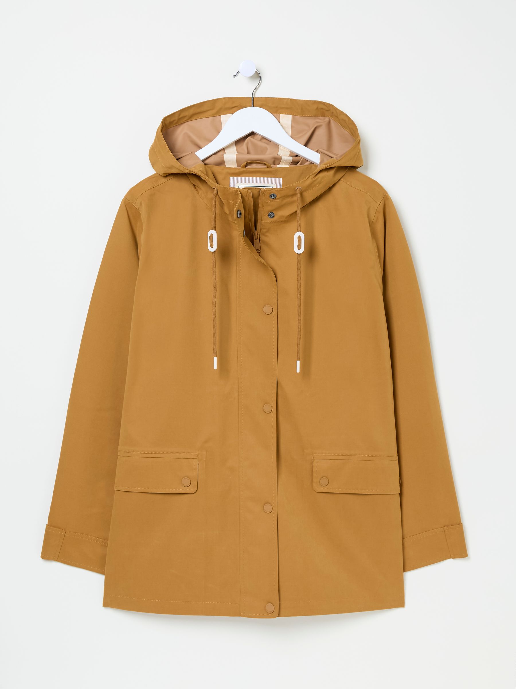 Tan Brown Waterproof Coat - Image 5 of 5