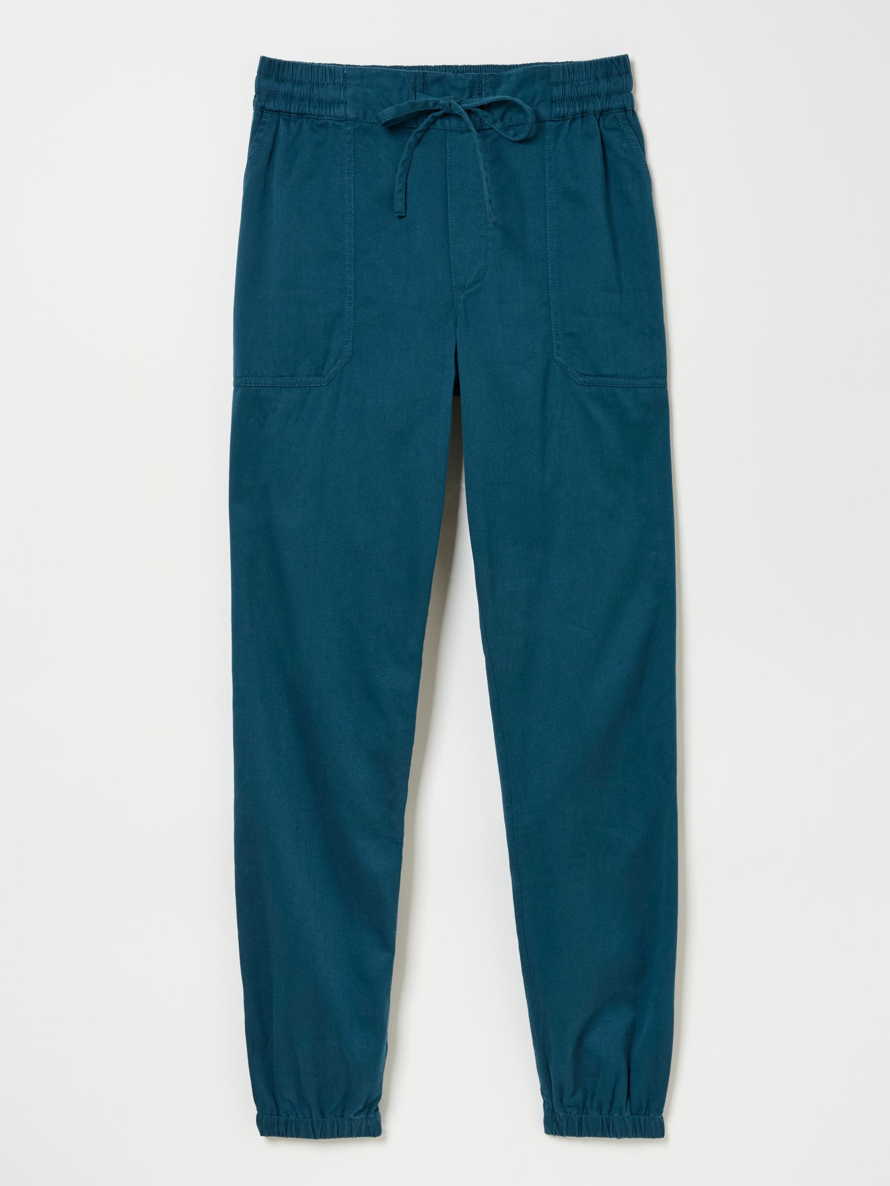 Lyme Teal Blue Cuffed Joggers - Image 10 of 10
