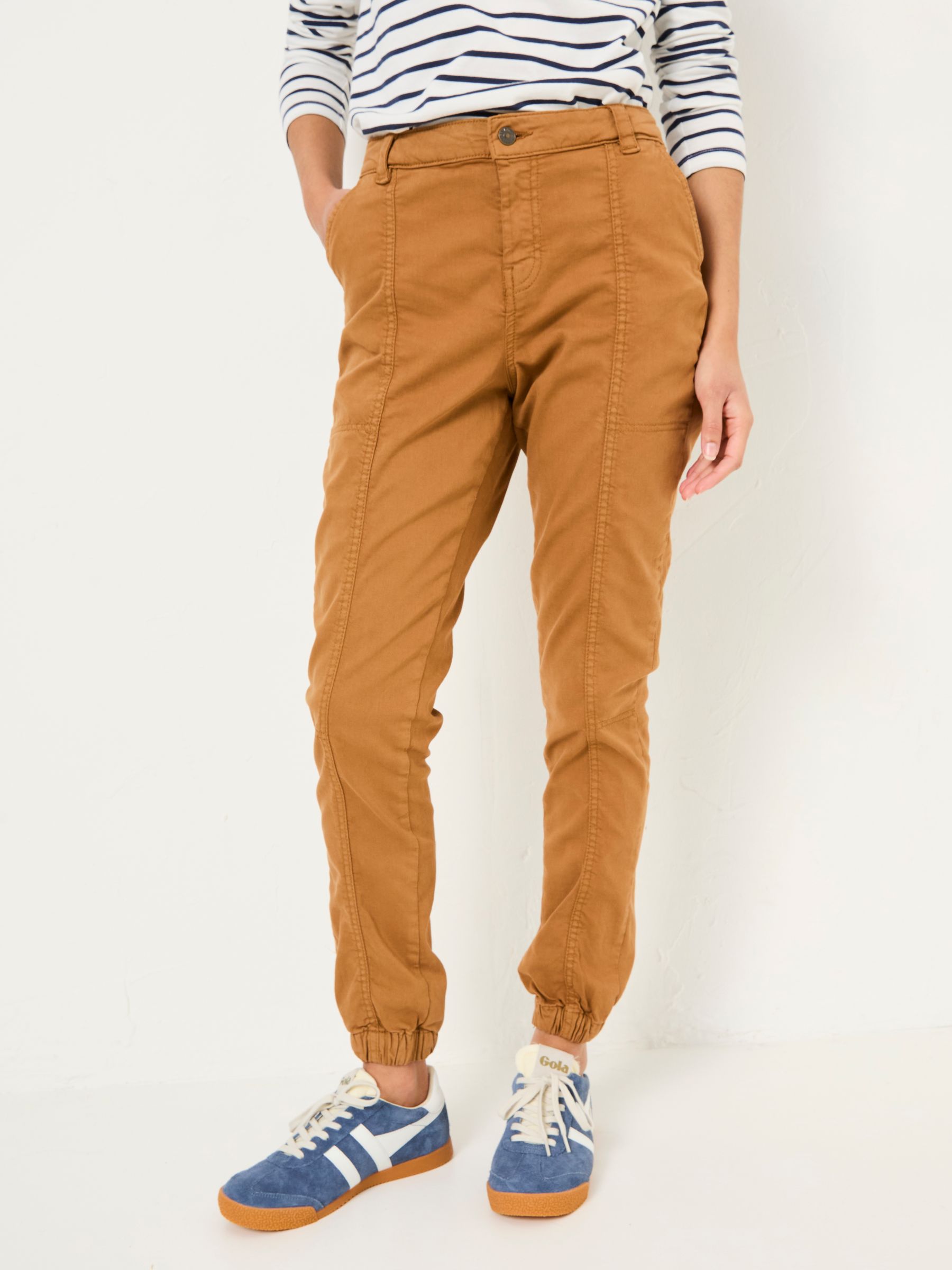 Boston Tan Brown Cargo Trousers - Image 1 of 11