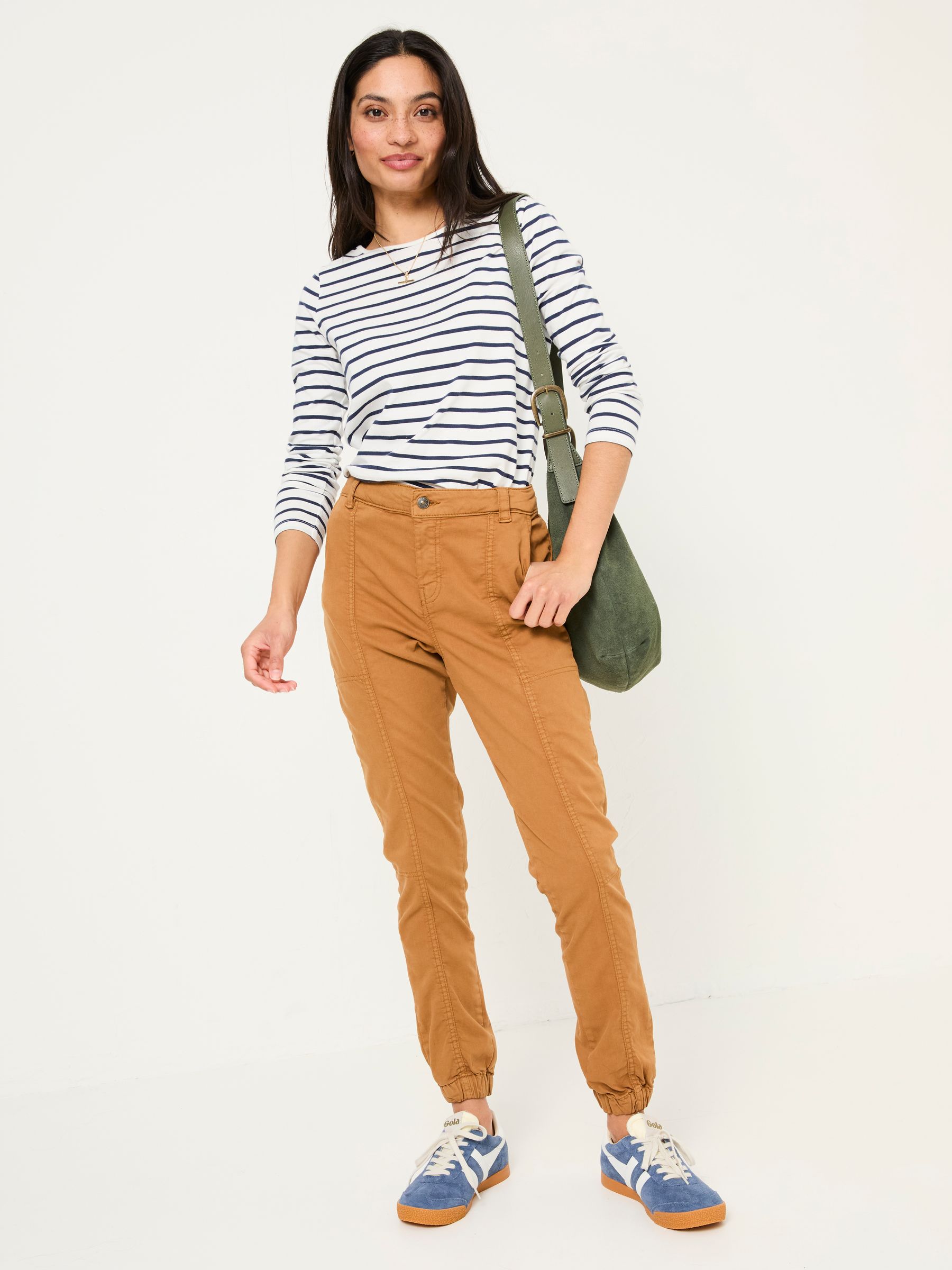 Boston Tan Brown Cargo Trousers - Image 2 of 11