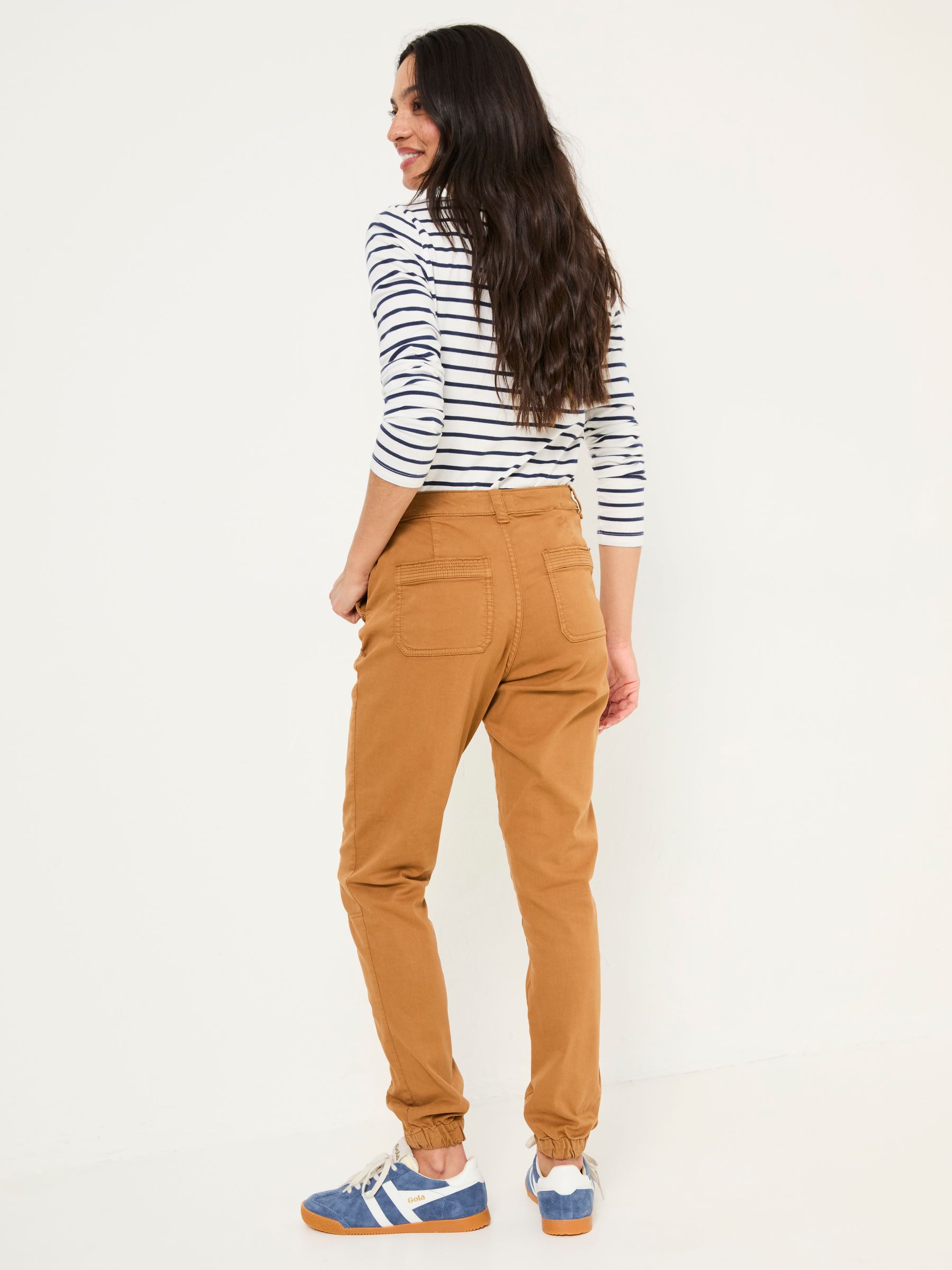 Boston Tan Brown Cargo Trousers - Image 3 of 11