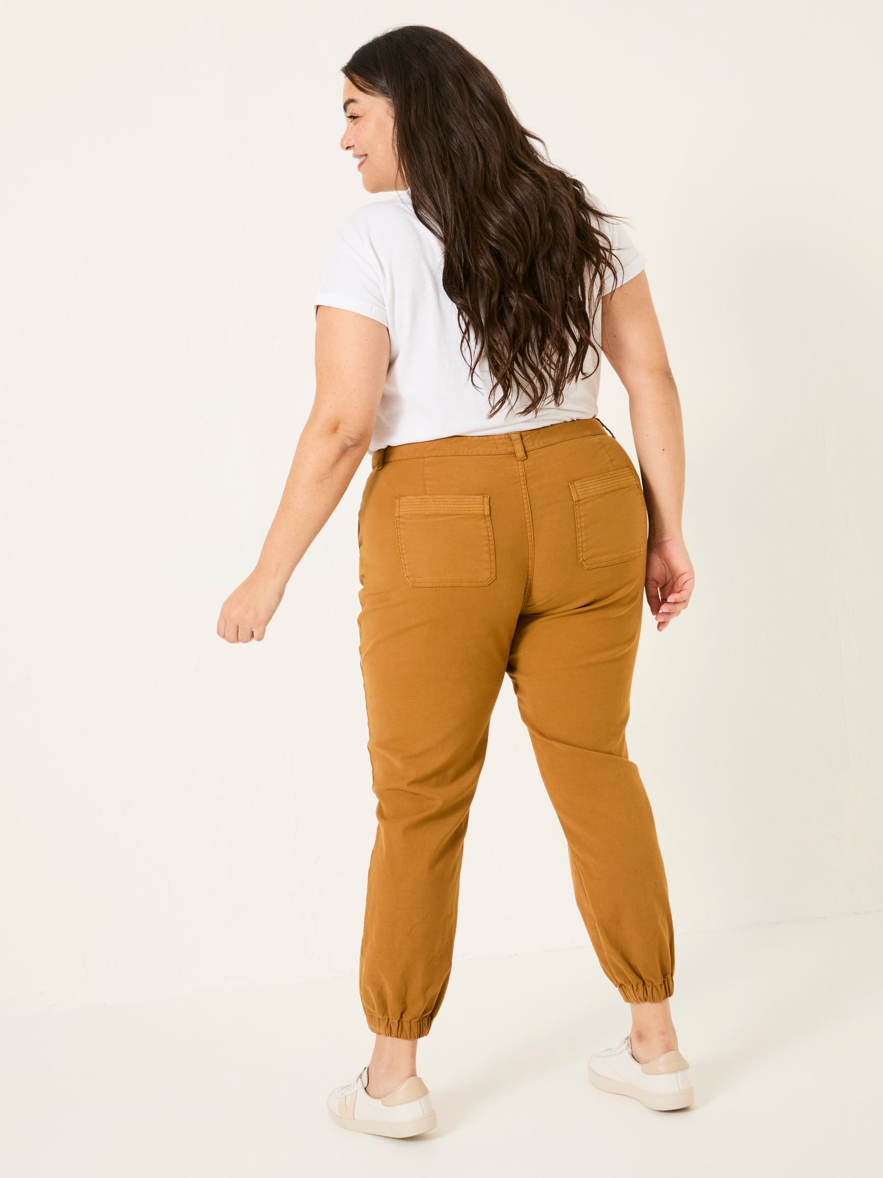 Boston Tan Brown Cargo Trousers - Image 7 of 11