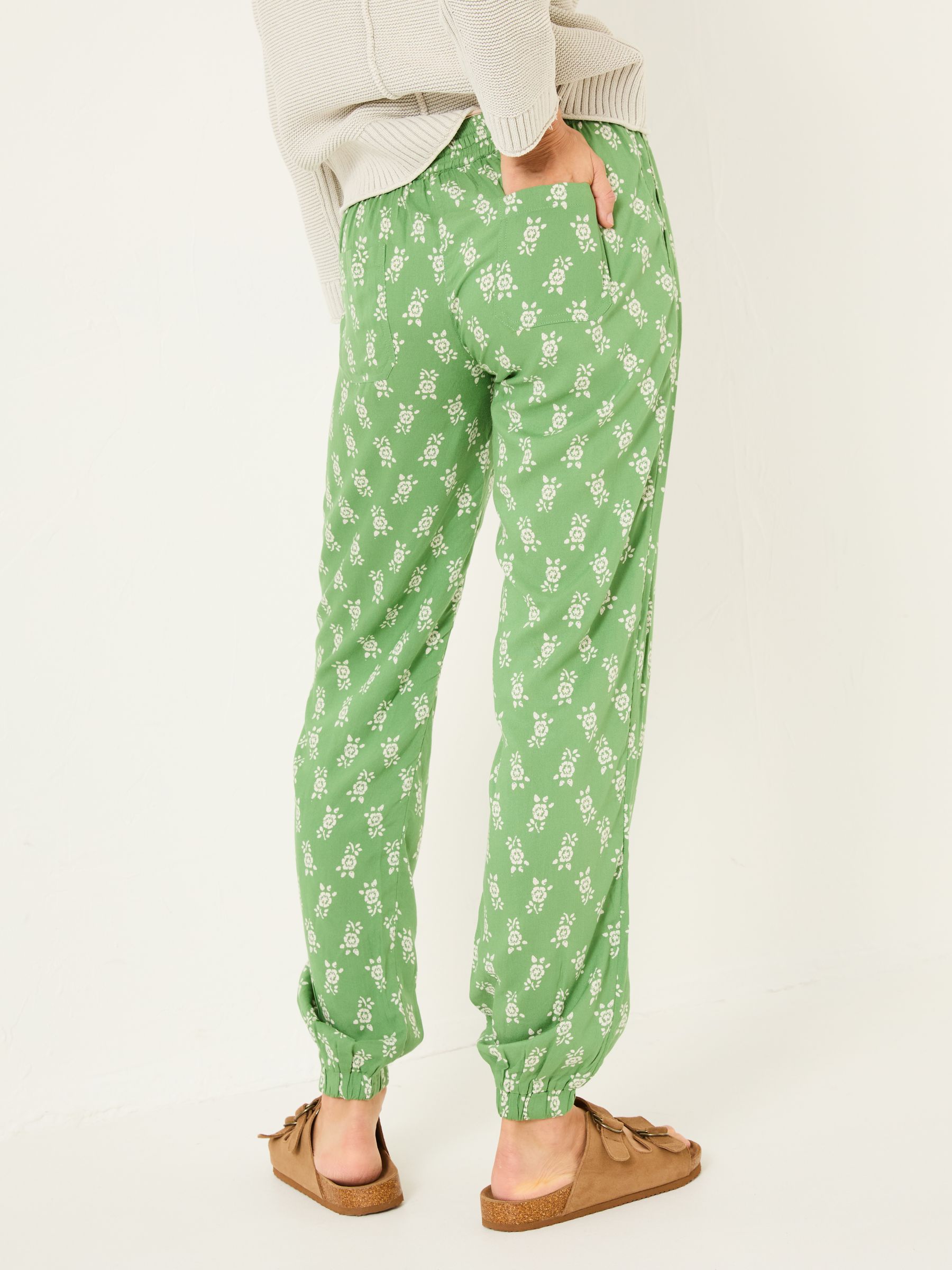 Lyme Green Cuffed Jogger - Image 2 of 5