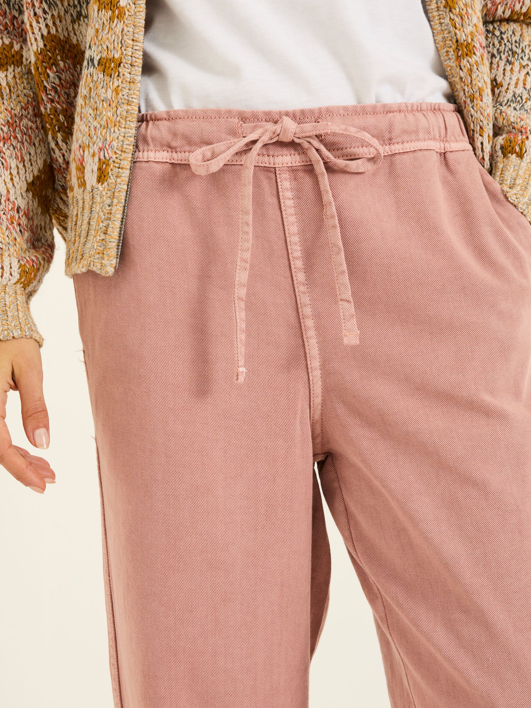 Ashby Pink Wide Leg Trousers - Image 4 of 5