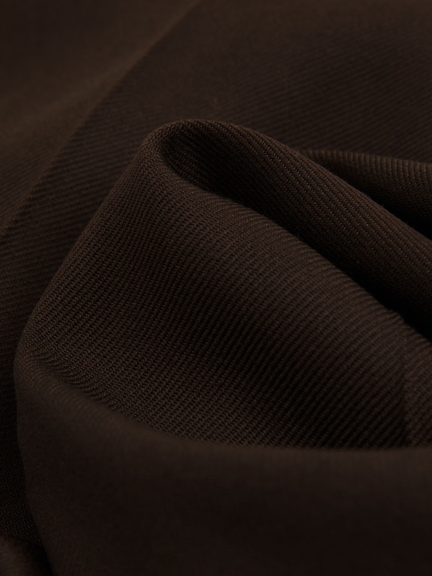 Atelier Virgin Wool-Blend Suit Trousers in Chocolate - Image 5 of 5