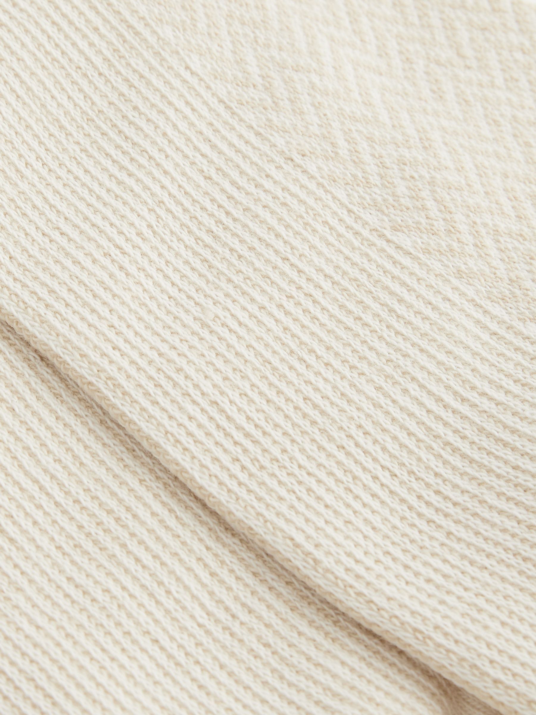 Cotton-blend Socks in Ecru/Oatmeal - Image 3 of 3
