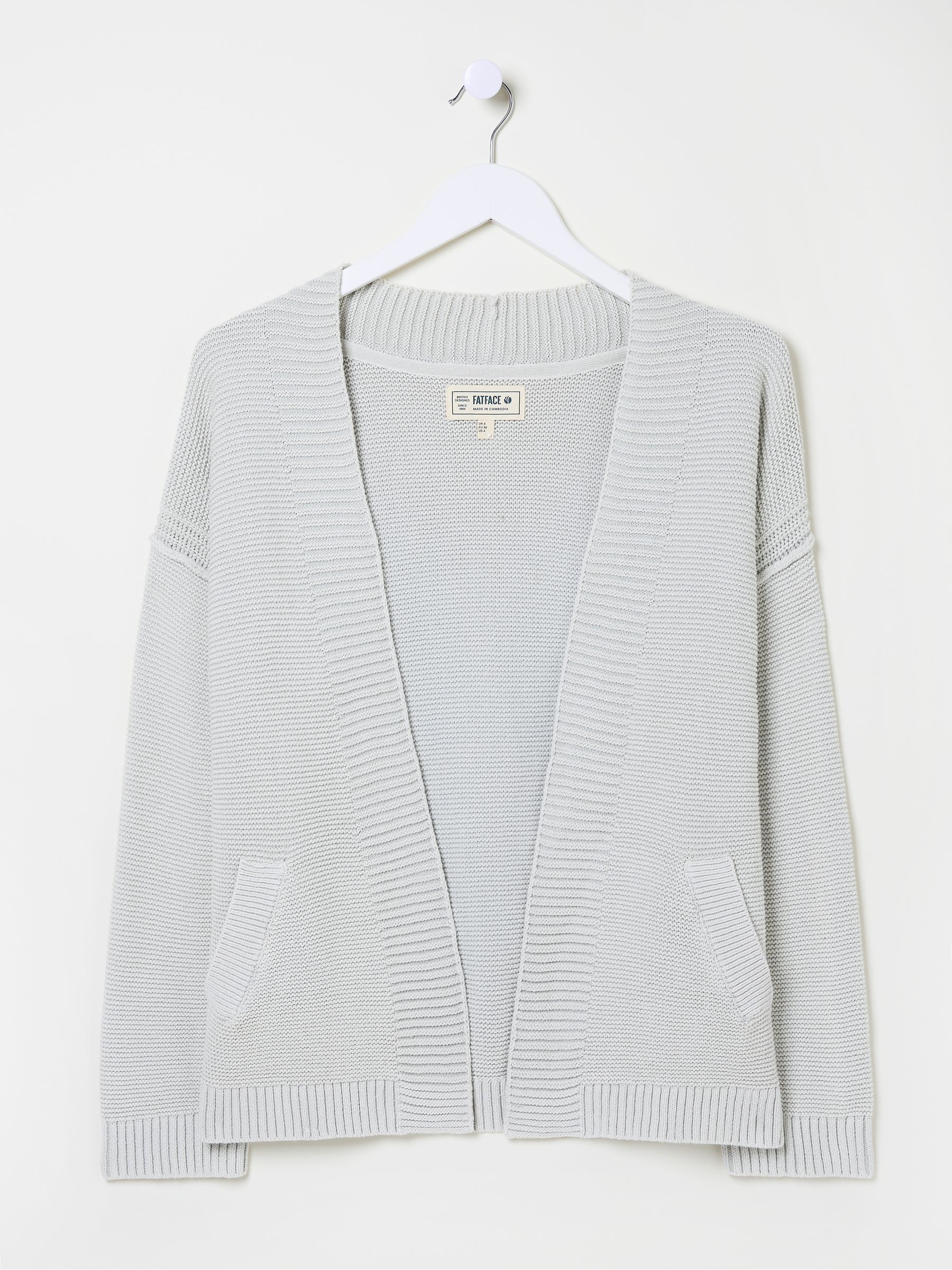 Stone Edie Laundered Knitted Cardigan - Image 9 of 9
