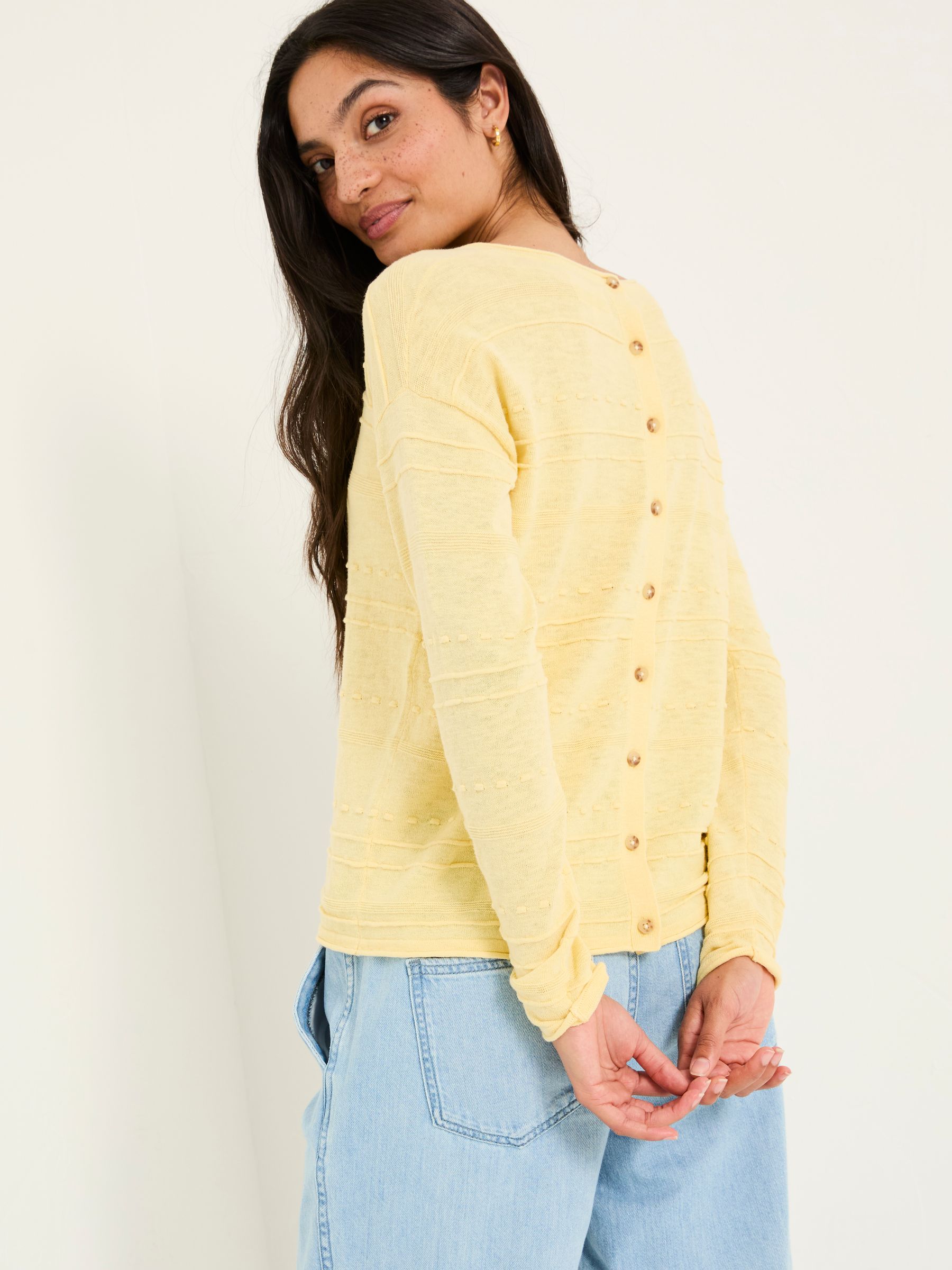 Isabelle Yellow Knitted Jumper - Image 2 of 9