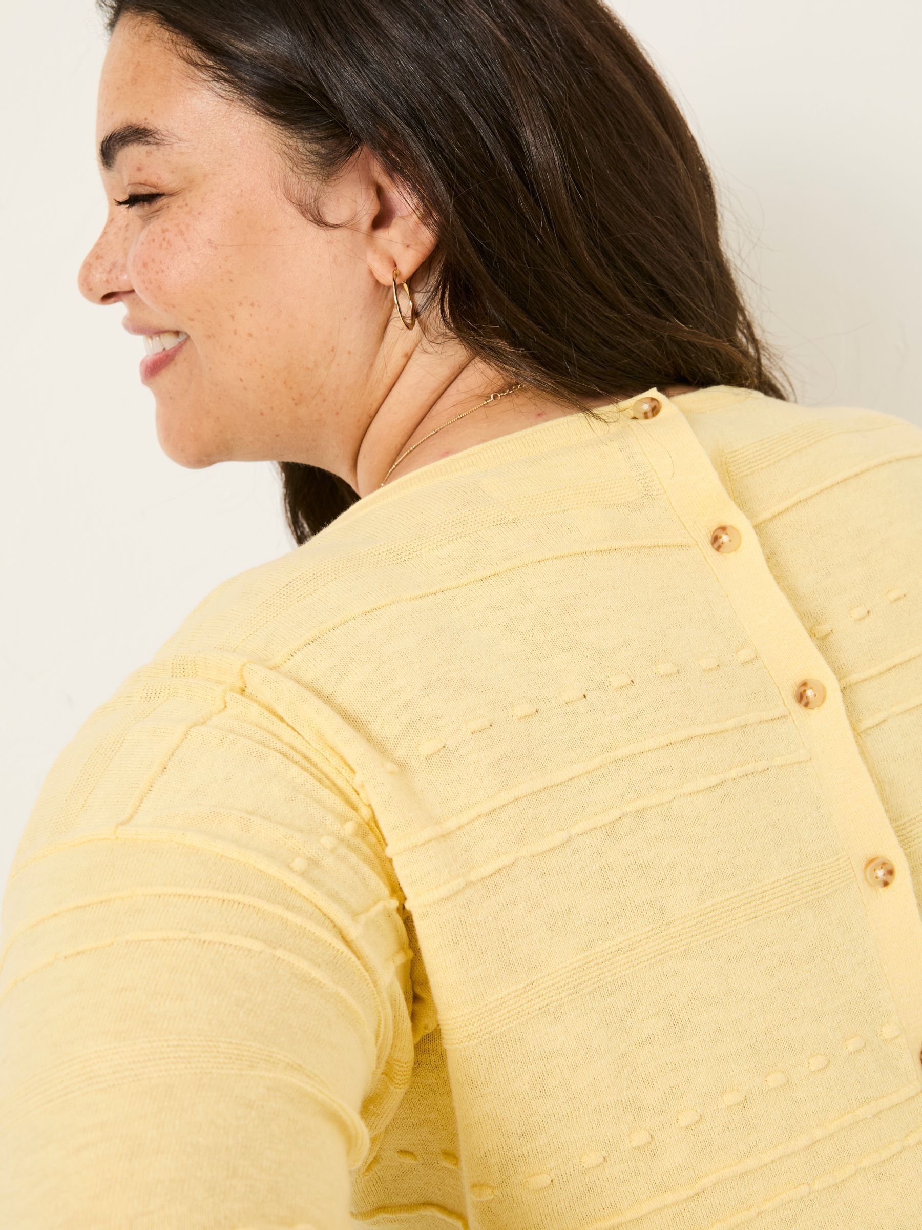 Isabelle Yellow Knitted Jumper - Image 7 of 9