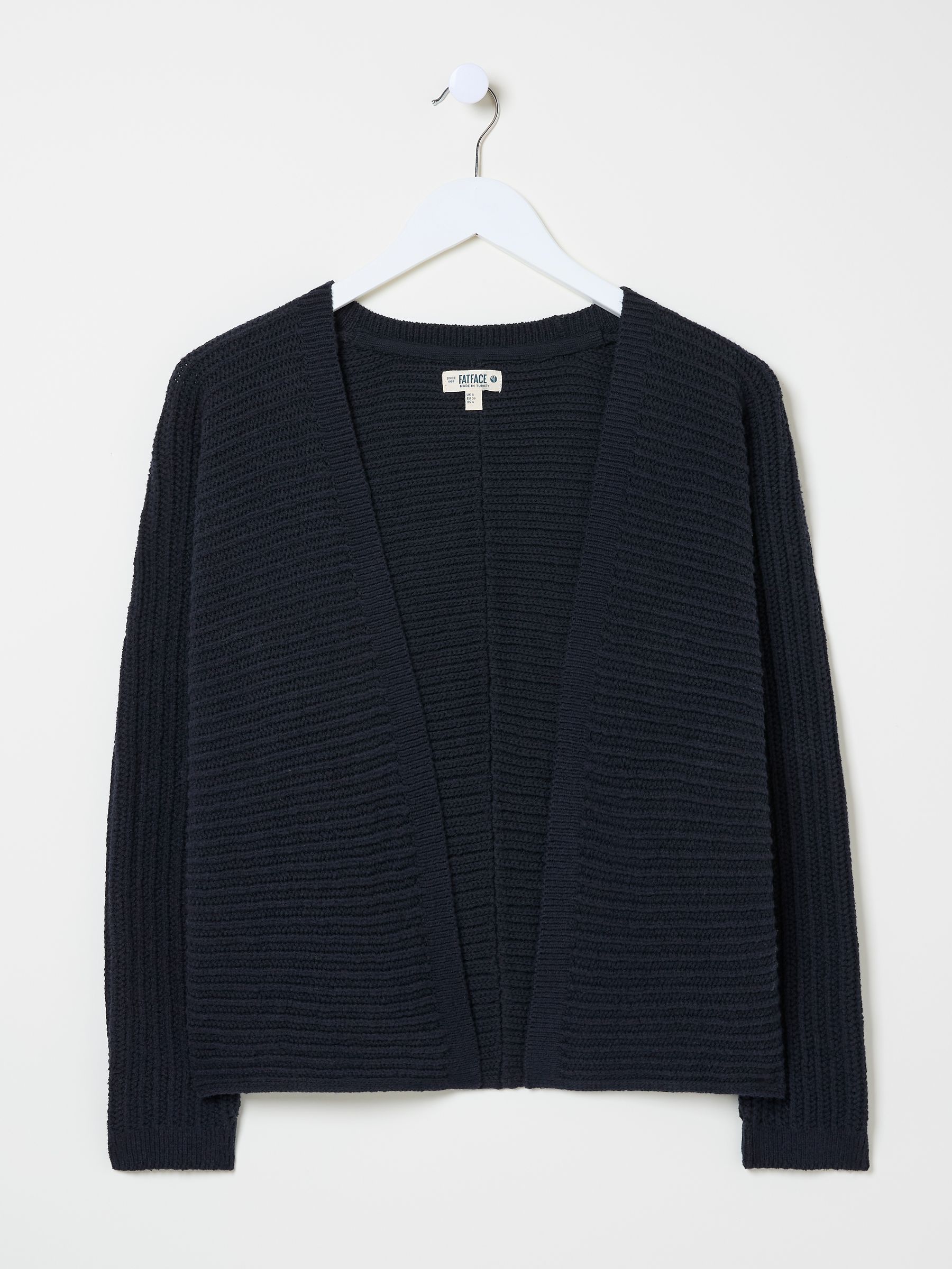 Kya Navy Knitted Kimono Cardigan - Image 6 of 6