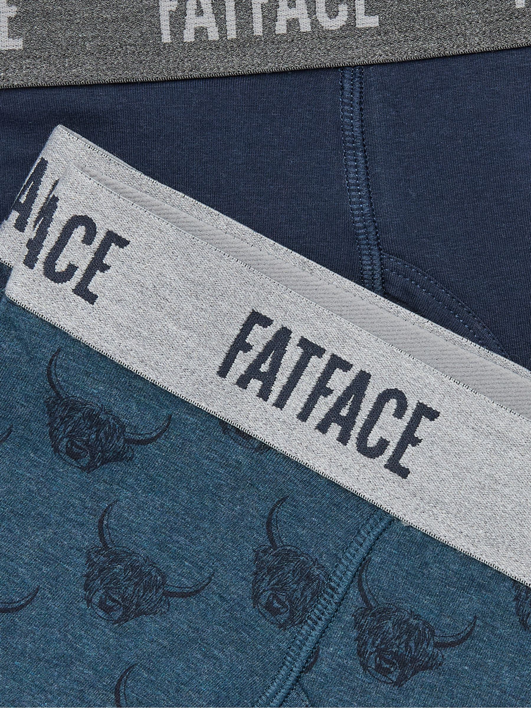 Teal Blue Cow Classic Boxers 2 Pack - Image 2 of 2