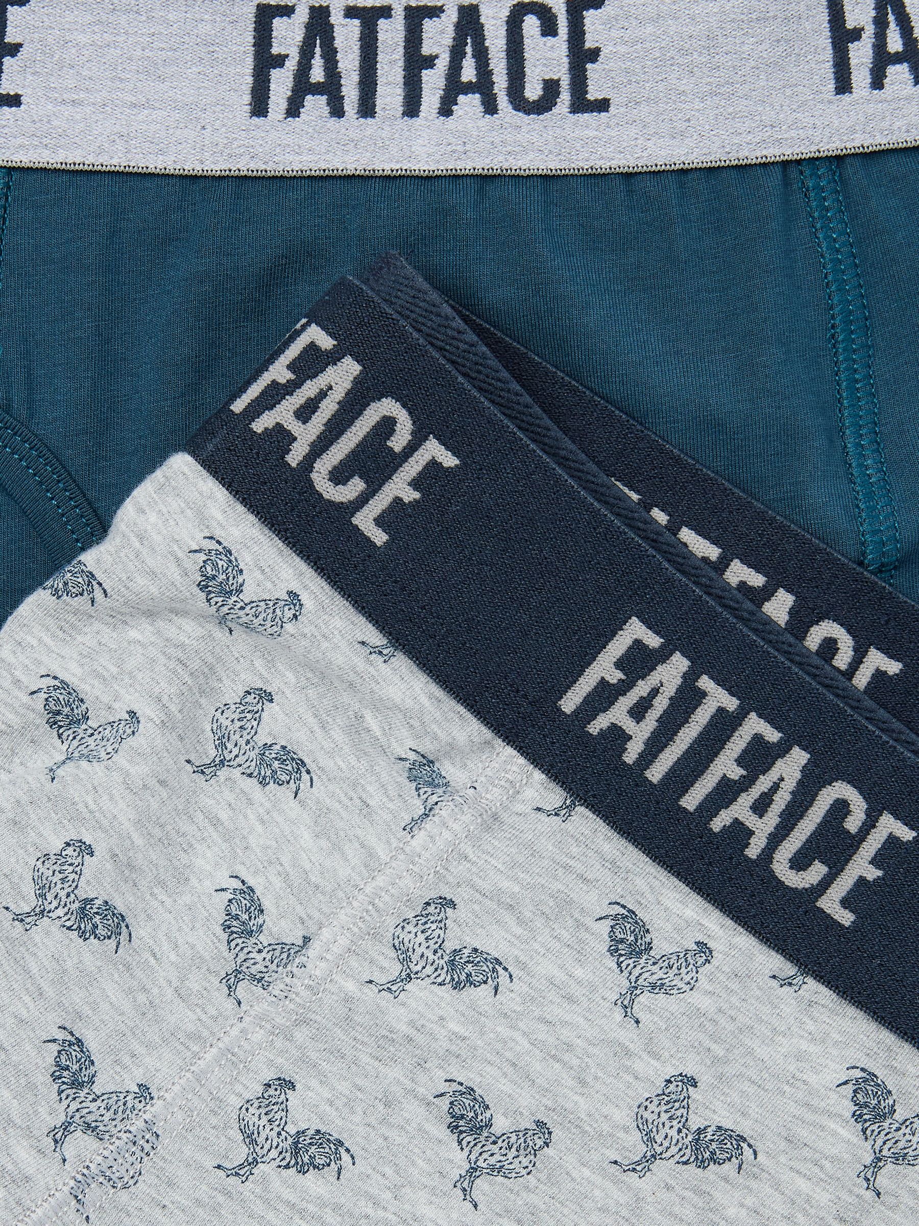 Blue & Grey Cockerel Classic Boxers 2 Pack - Image 2 of 2
