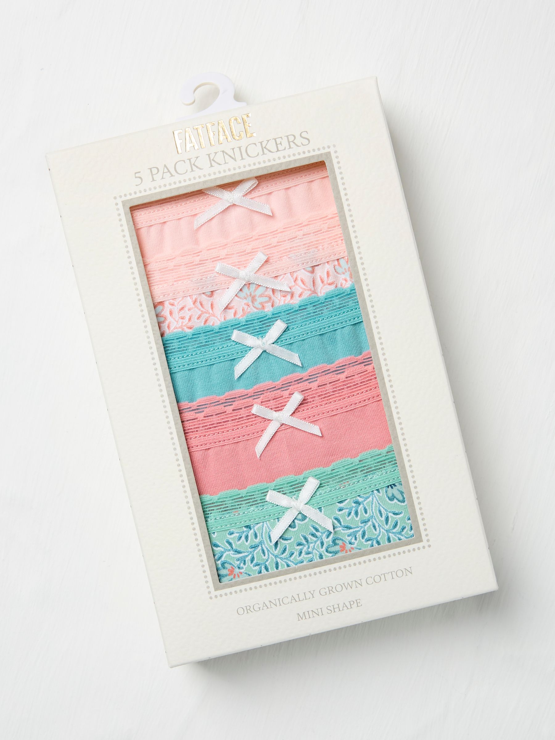 Pink/Blue 5 Pack Knickers - Image 2 of 2