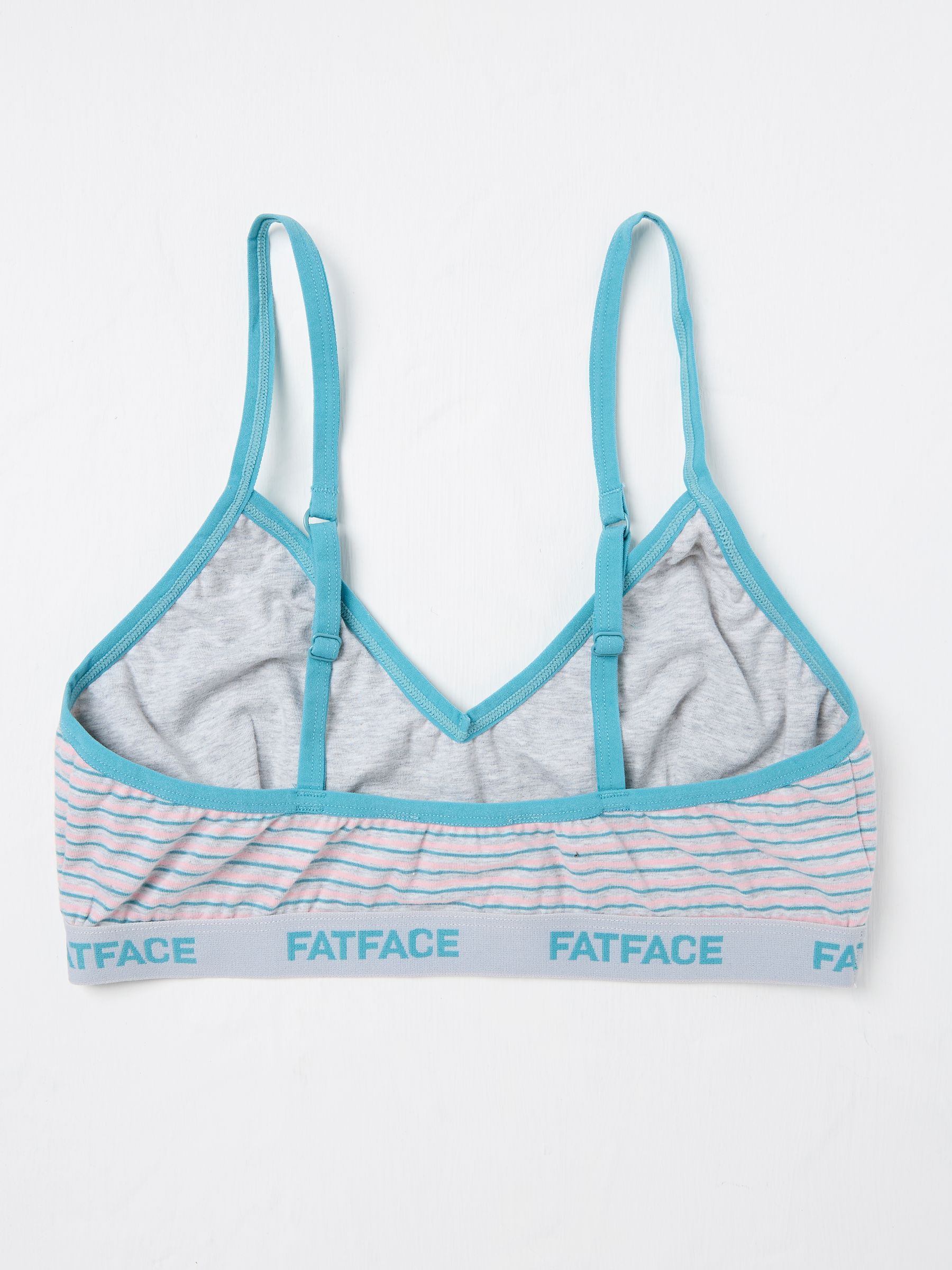 Grey Striped Bralette - Image 2 of 2