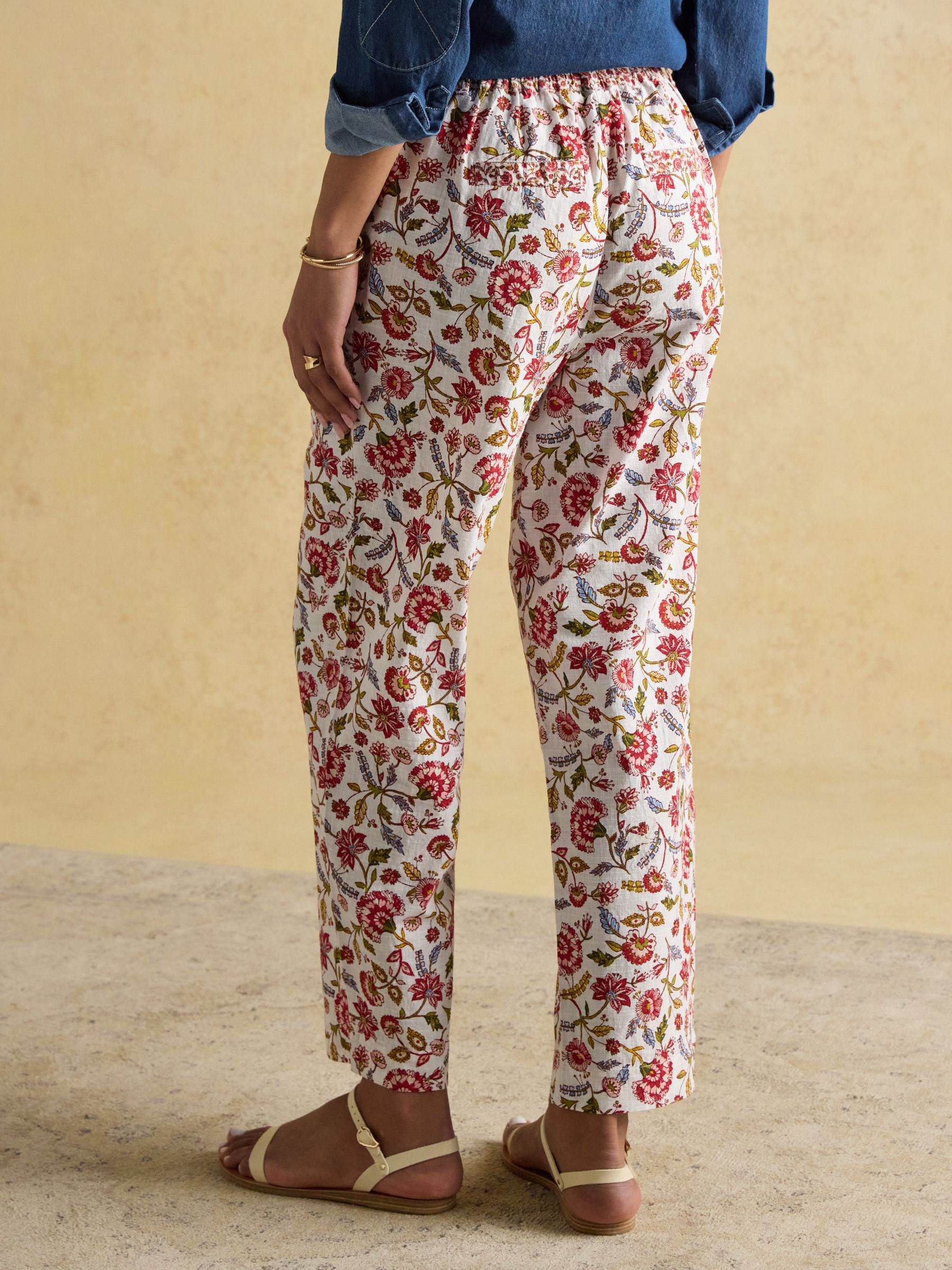 Multi Tie Waist Pull On Trousers - Image 2 of 9