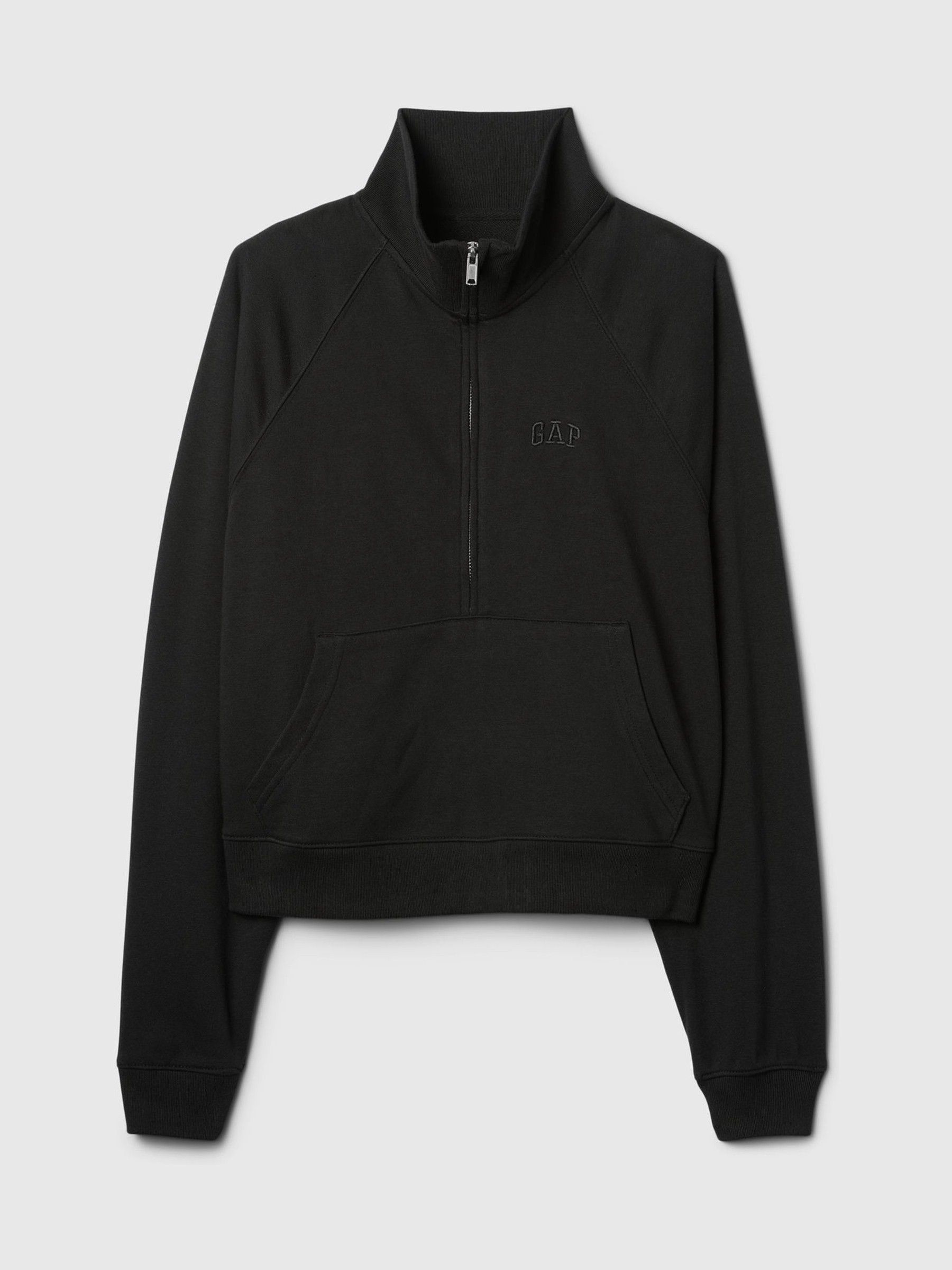Black Logo Half-Zip Pullover - Image 5 of 5
