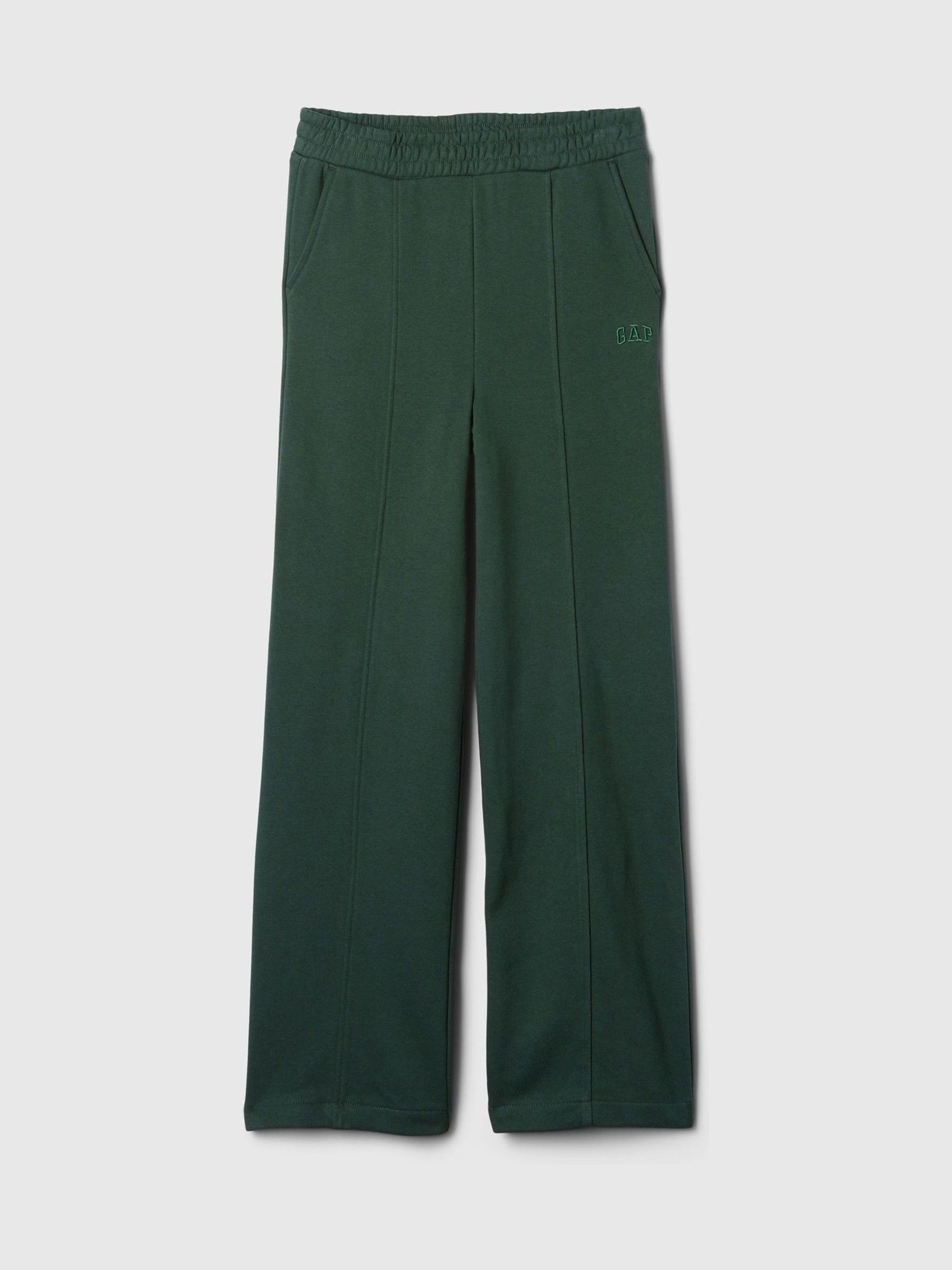 Green Seamed Logo Joggers - Image 5 of 5