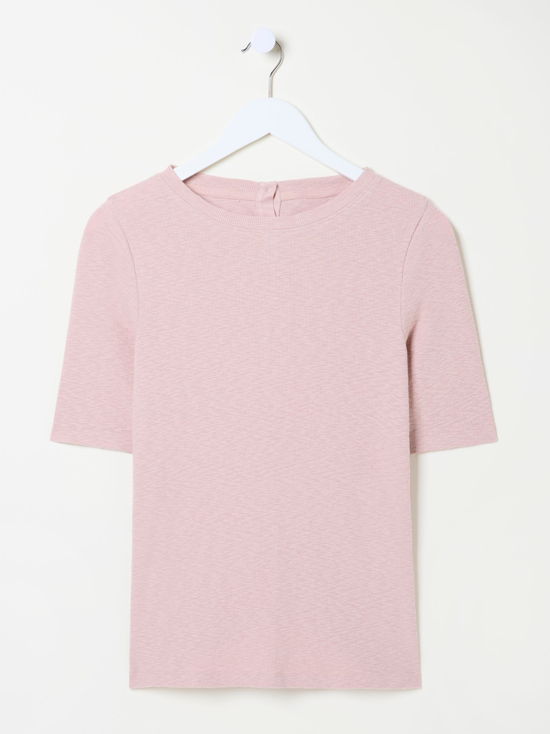 Callie Blush Pink Short Sleeve Top - Image 5 of 5