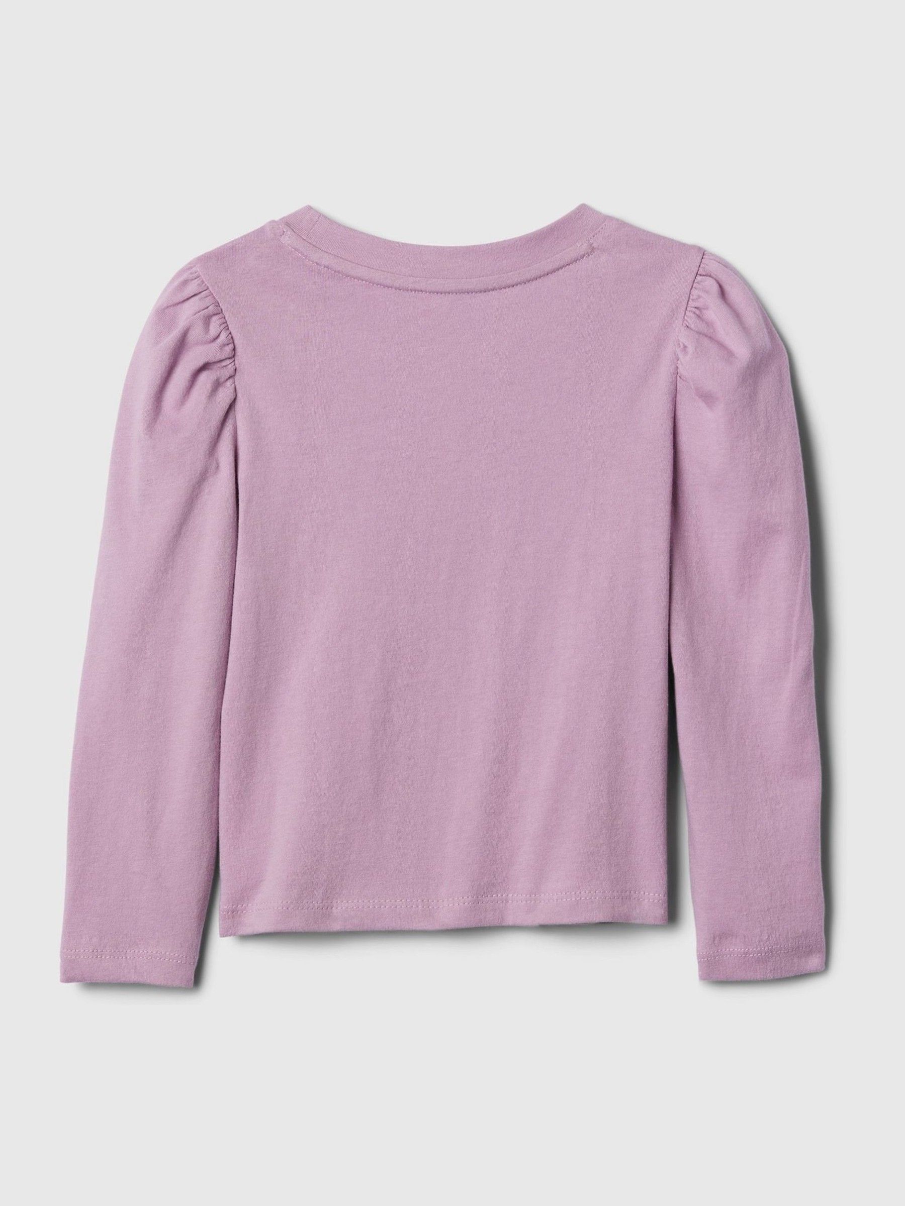 Purple Puff Long Sleeve T-Shirt (6mths-5yrs) - Image 2 of 2