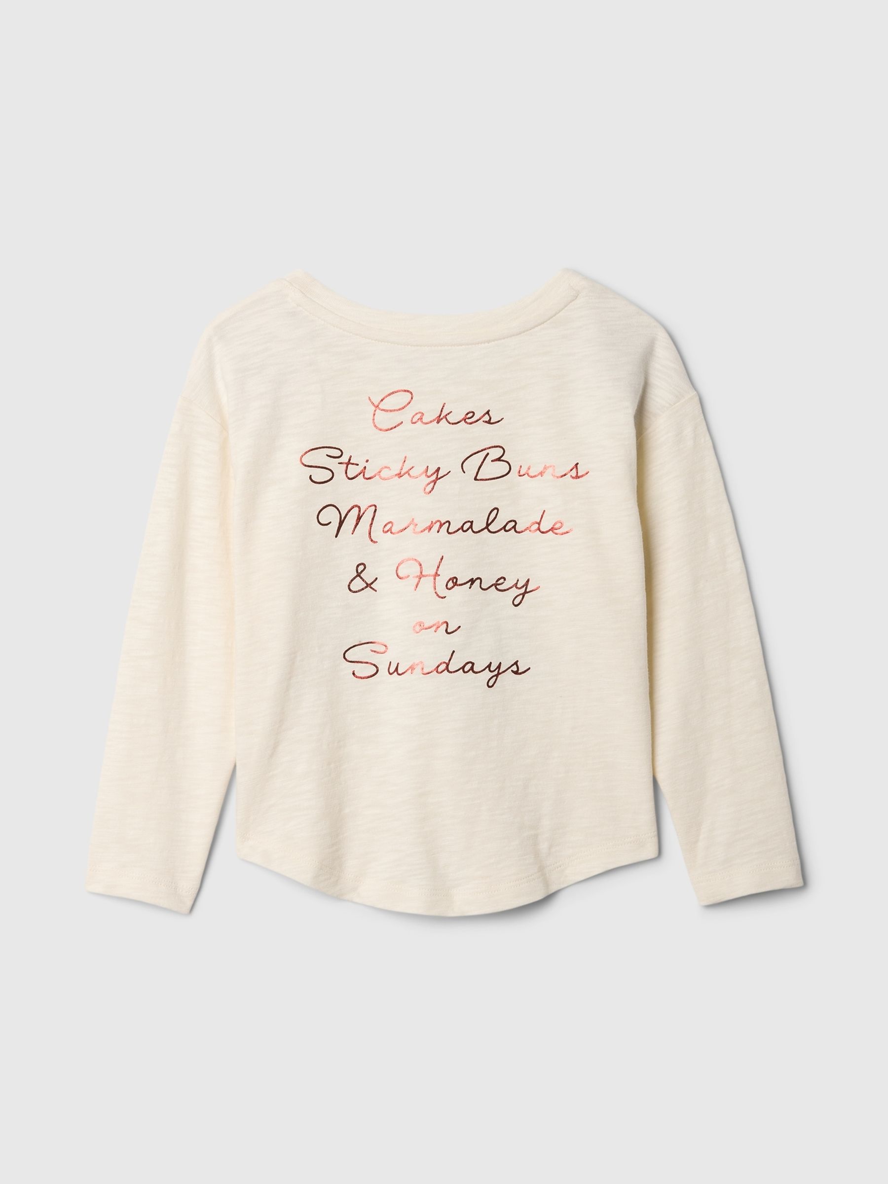 Cream Paddington Graphic Long Sleeve Top (6mths-5yrs) - Image 2 of 3