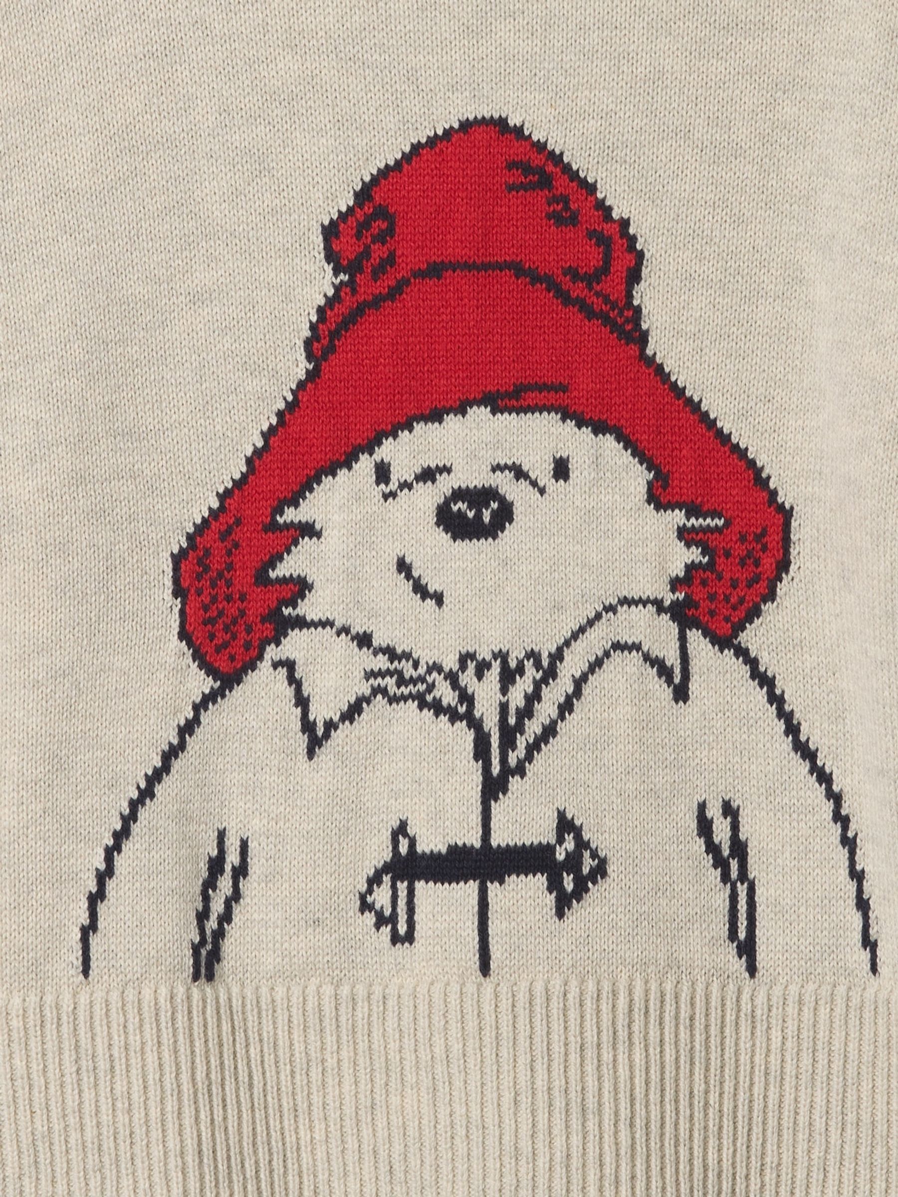 Grey Paddington Split-Hem Jumper (6mths-5yrs) - Image 3 of 3