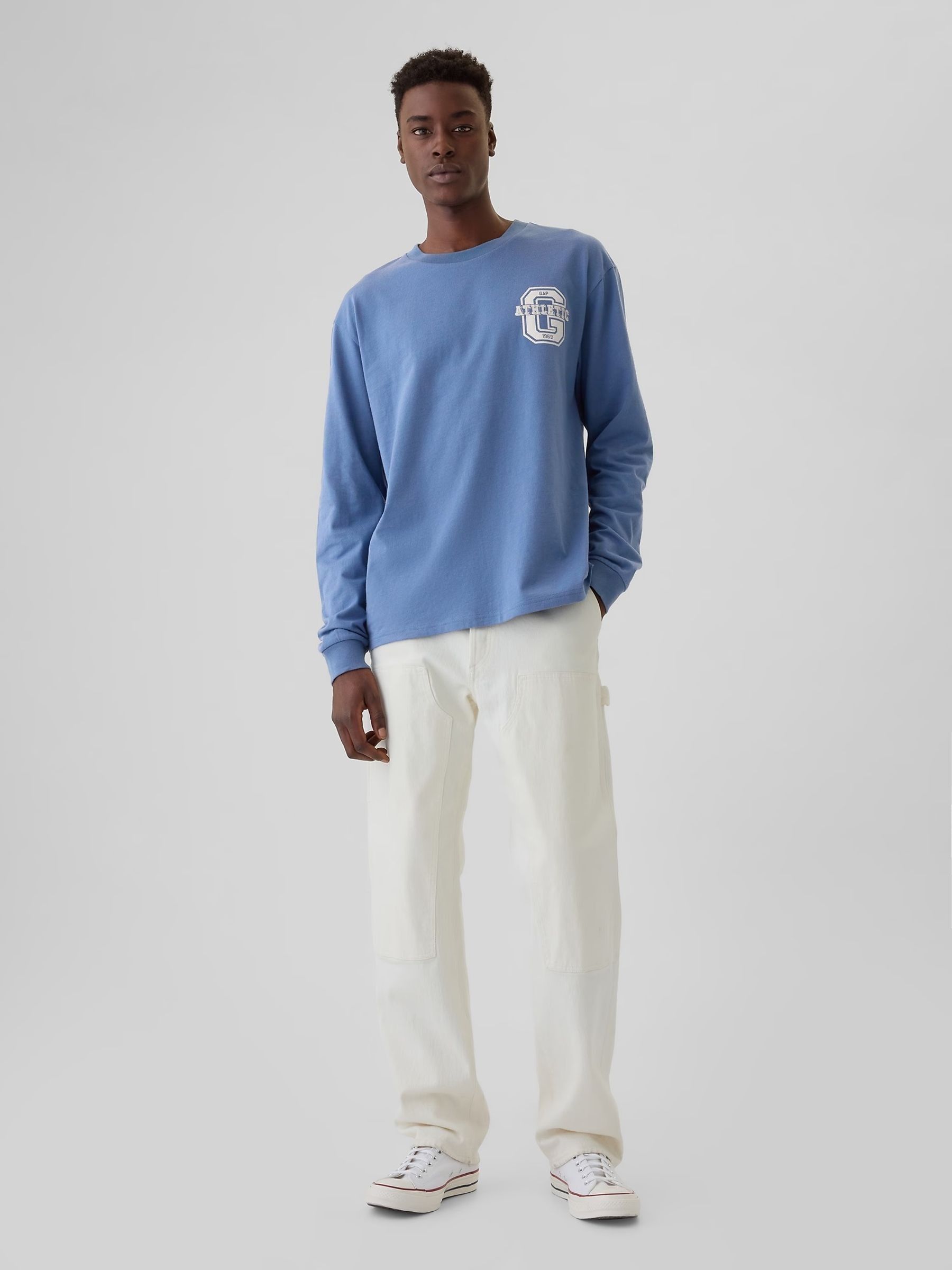 [LMC]UNISEX●CAPITAL LONG SLV TEE LMC]UNISEX○CAPITAL LONG SLV TEE CAPITAL LONG SLV TEE white