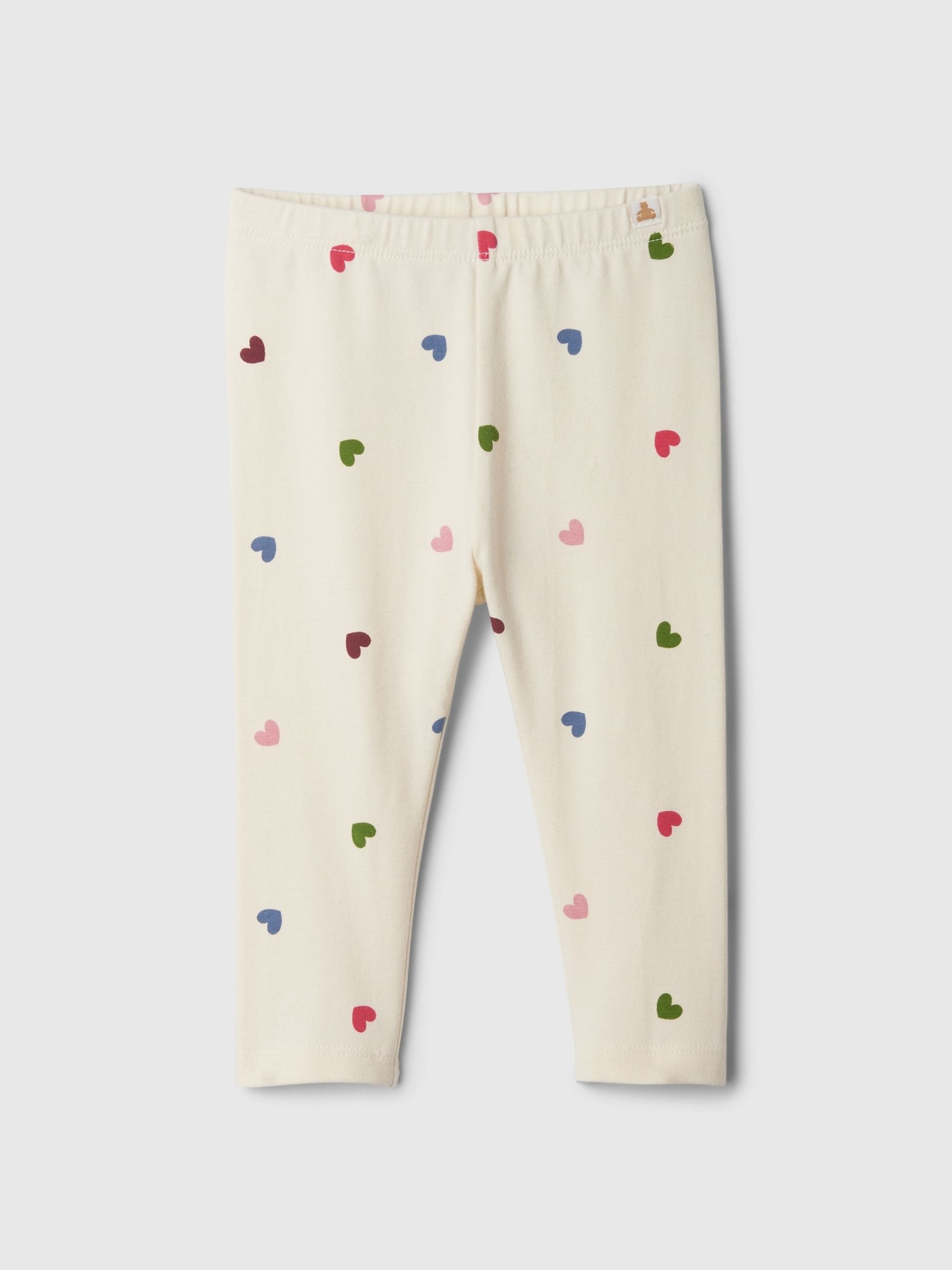 Cream Leggings (6mths-5yrs) - Image 1 of 3