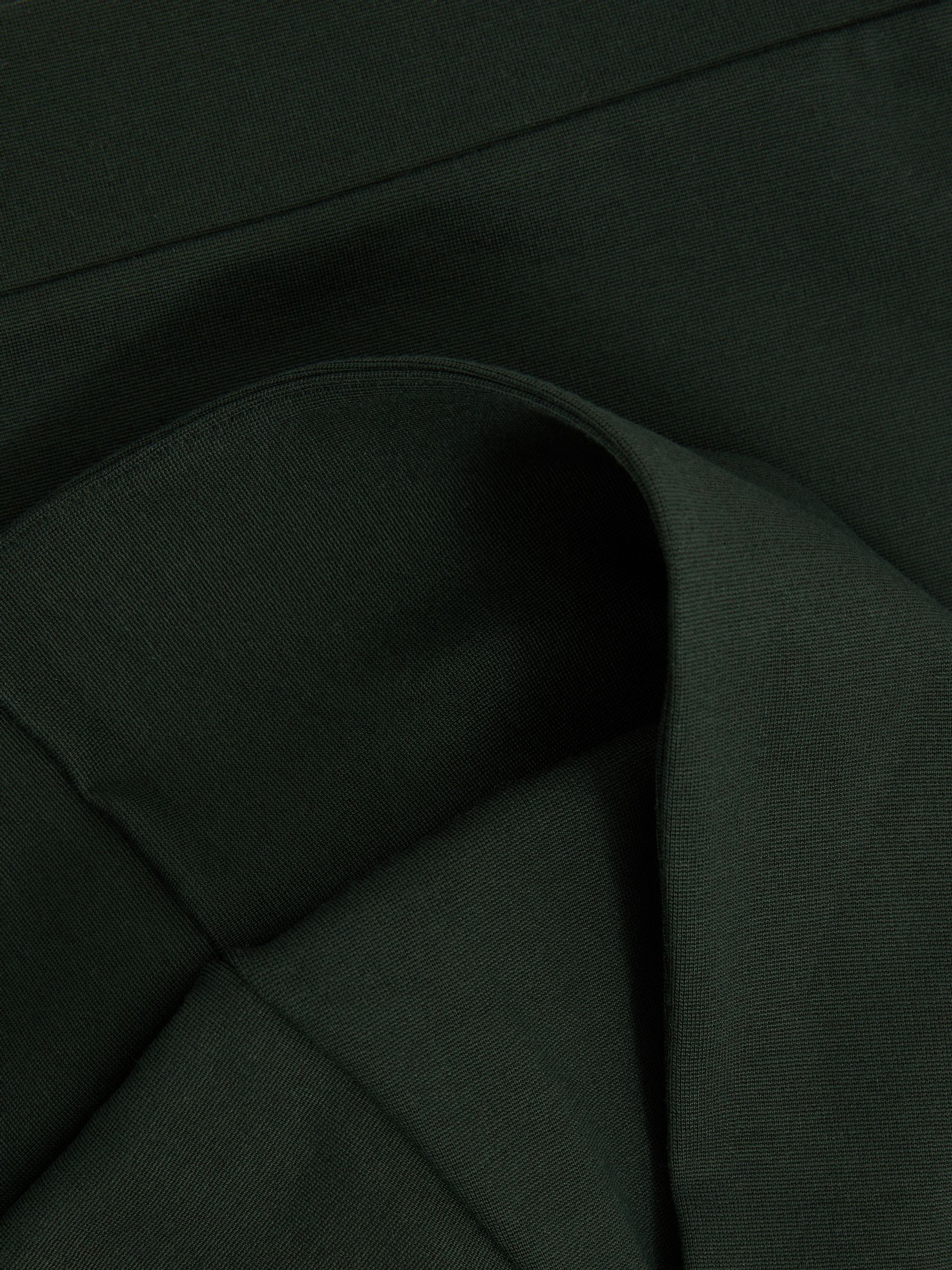 9-13 yrs Lowden Interlock-Jersey Hoodie in Emerald Green - Image 3 of 3
