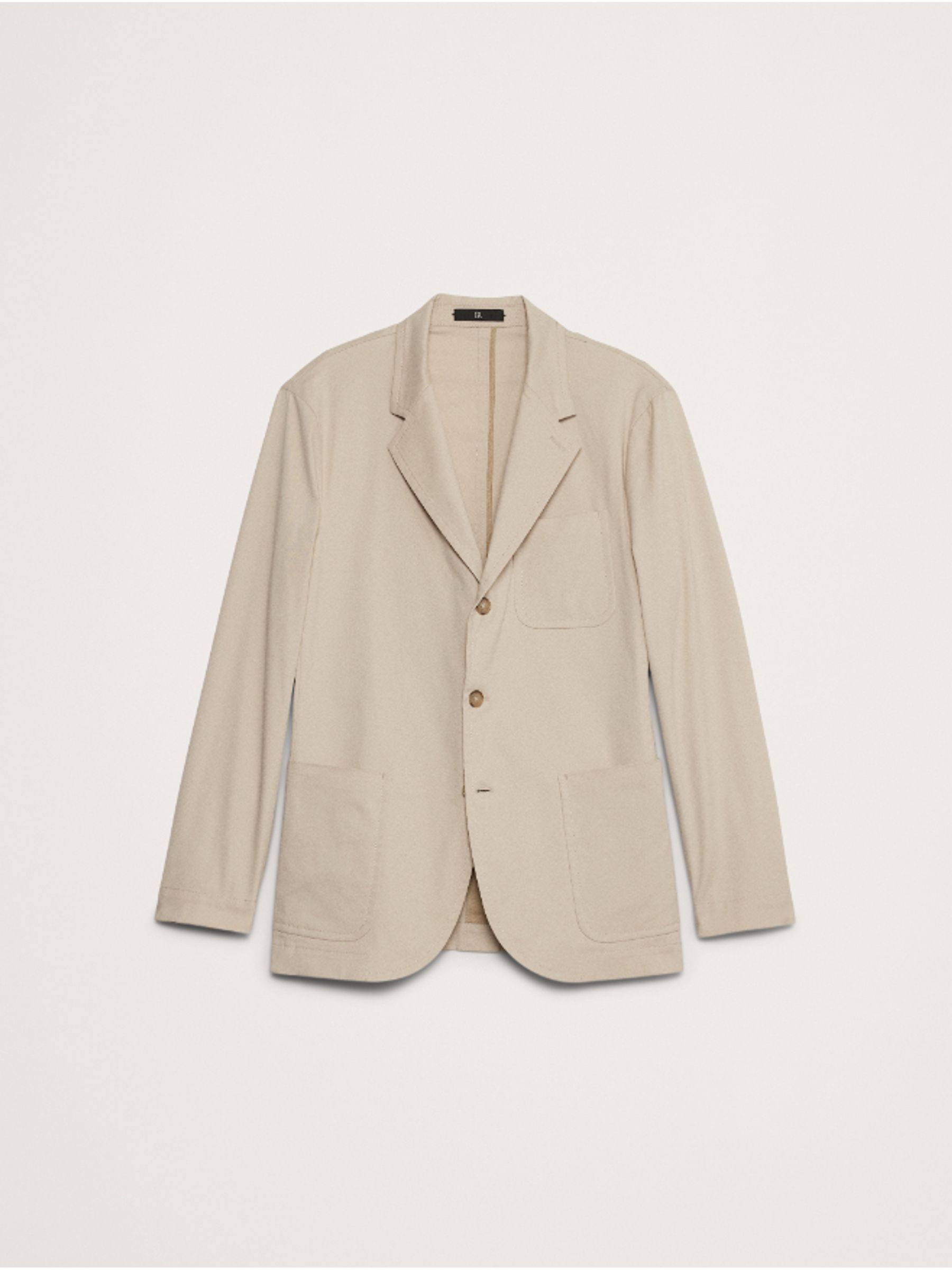 Banana Republic Cream Italian Stretch Blazer - Image 5 of 6